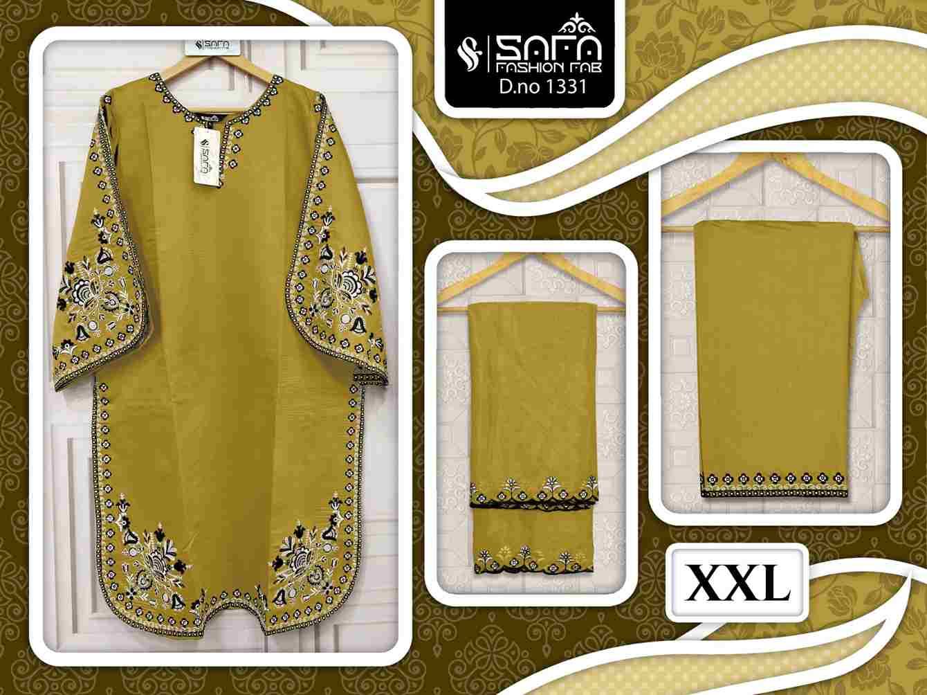 Safa 1331 Colours Vol-2 By Safa Fashion 1331-D To 1331-F Series Designer Stylish Fancy Colorful Beautiful Party Wear & Ethnic Wear Collection Heavy Fancy Dresses At Wholesale Price