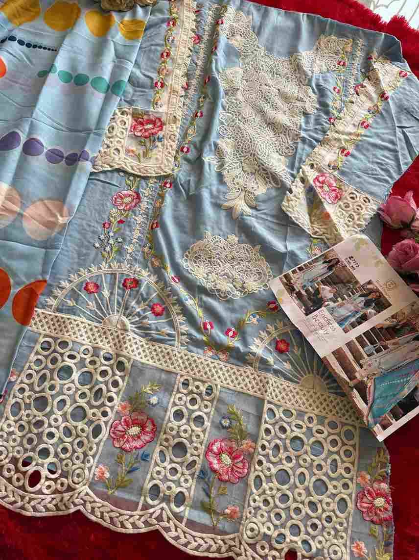 Ziaaz Designs Hit Design 880 By Ziaaz Designs Beautiful Pakistani Suits Colorful Stylish Fancy Casual Wear & Ethnic Wear Cambric Cotton Embroidered Dresses At Wholesale Price