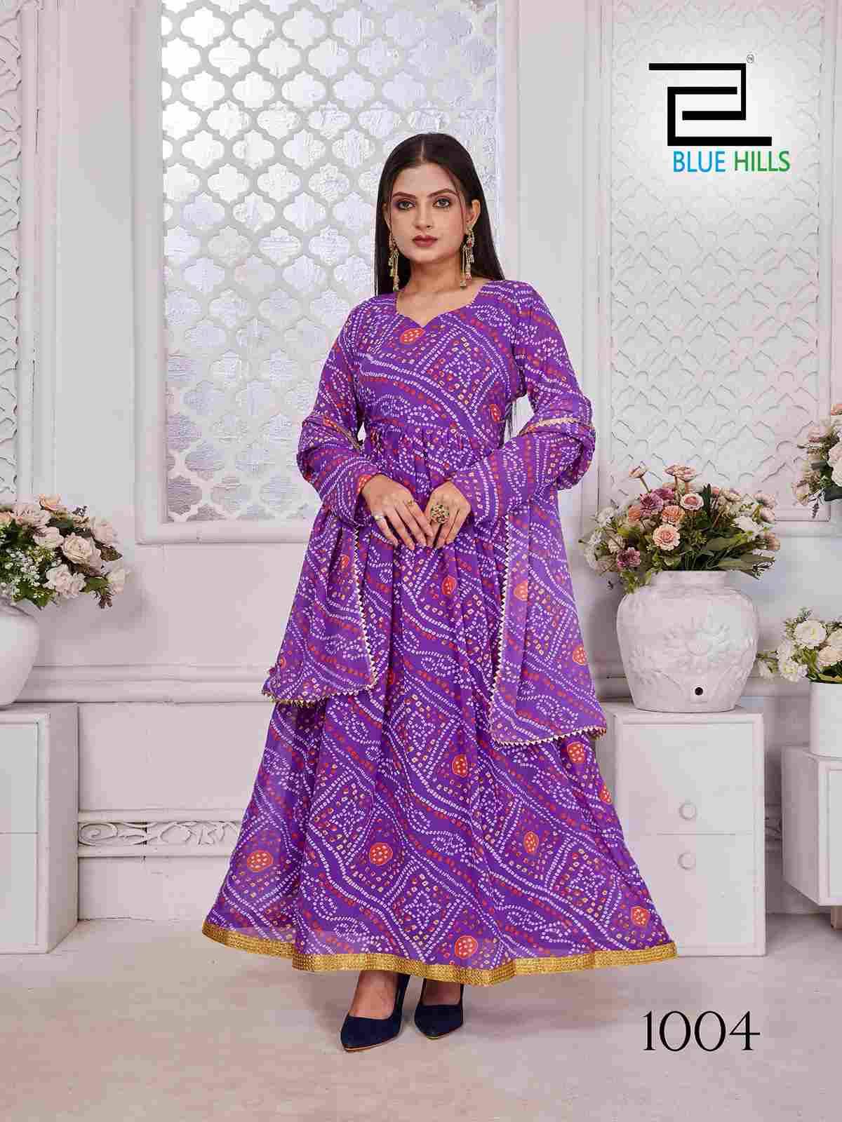 Banno Swag By Kaamiri 01 To 04 Series Designer Beautiful Collection Occasional Wear & Party Wear Pure Georgette Print Gowns At Wholesale Price