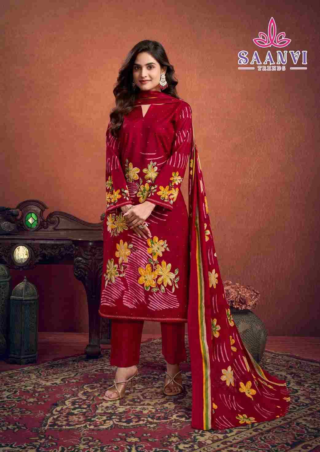 Samayra By Saanvi Trends 1001 To 1008 Series Beautiful Suits Colorful Stylish Fancy Casual Wear & Ethnic Wear Pure Cotton Print Dresses At Wholesale Price