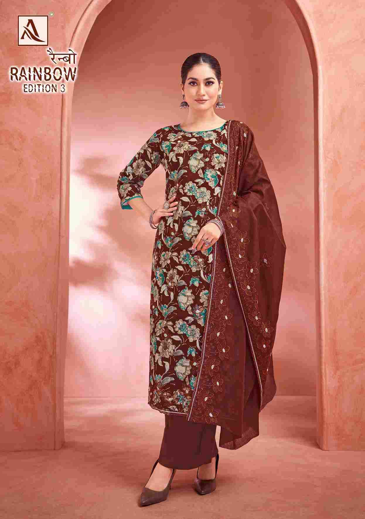 Rainbow Vol-3 By Alok Suit 1890-001 To 1890-006 Series Beautiful Festive Suits Stylish Fancy Colorful Casual Wear & Ethnic Wear Pure Cambric Cotton Print Dresses At Wholesale Price