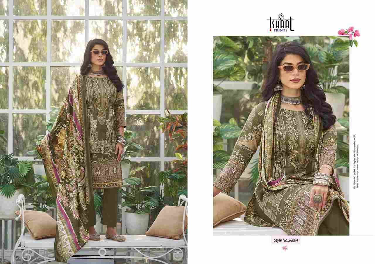 Gulmohar Vol-36 By Ishaal Prints 36001 To 36010 Series Beautiful Festive Suits Colorful Stylish Fancy Casual Wear & Ethnic Wear Pure Lawn Prints Dresses At Wholesale Price