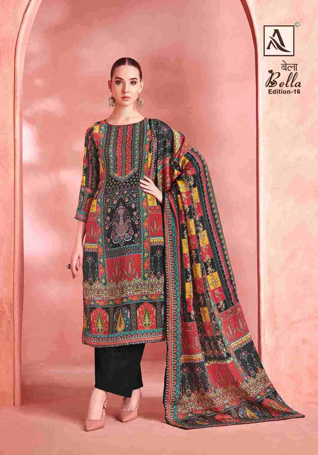 Bella Vol-16 By Alok Suit 1878-001 To 1878-006 Series Beautiful Festive Suits Stylish Fancy Colorful Casual Wear & Ethnic Wear Pure Muslin Print Dresses At Wholesale Price