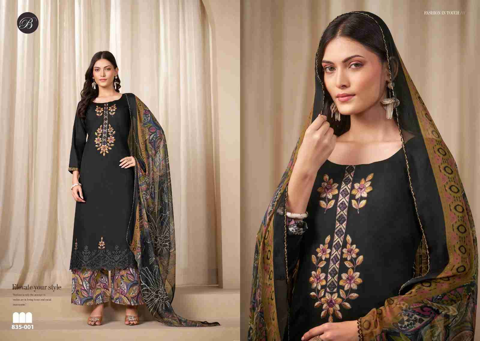 Gulkayra By Belliza 835-001 To 835-008 Series Beautiful Suits Colorful Stylish Fancy Casual Wear & Ethnic Wear Heavy Jam Dresses At Wholesale Price