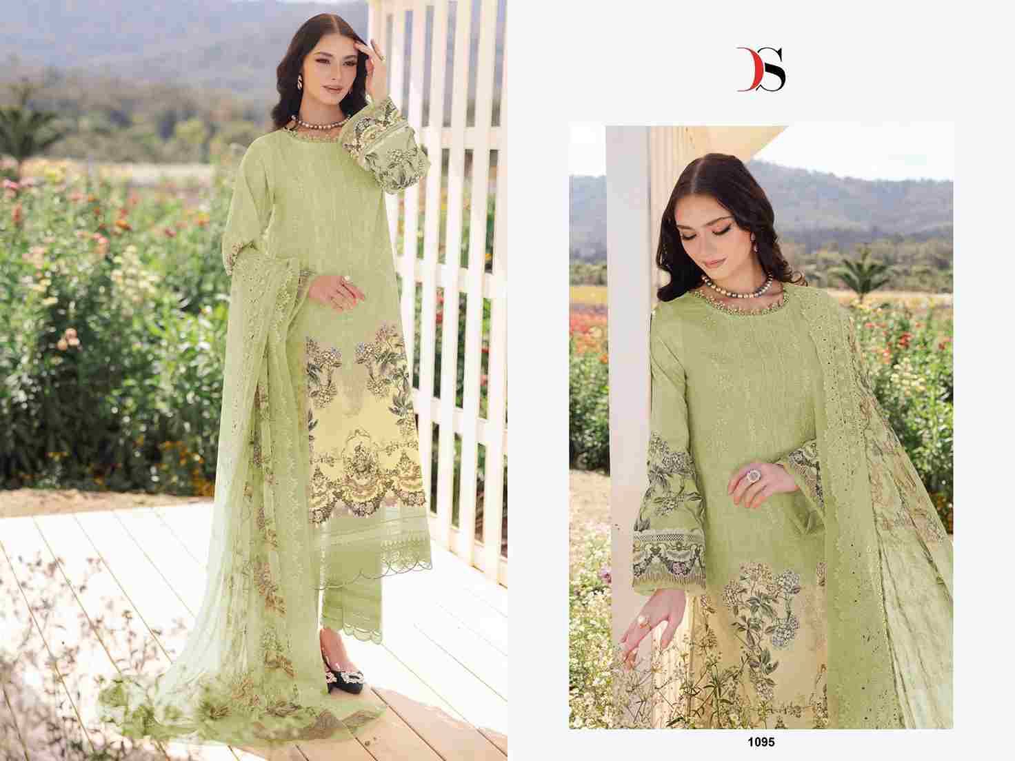 Jade Needle Wonder 2025 By Deepsy Suits 1091 To 1098 Series Pakistani Stylish Beautiful Colourful Printed & Embroidered Party Wear & Occasional Wear Pure Cotton Dresses At Wholesale Price