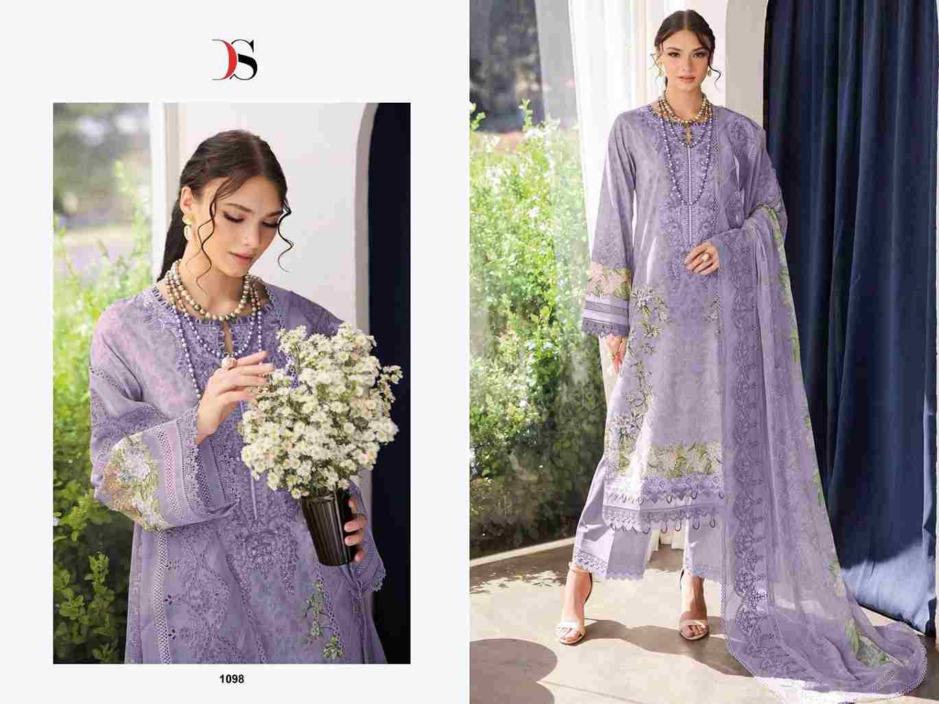 Jade Needle Wonder 2025 By Deepsy Suits 1091 To 1098 Series Pakistani Stylish Beautiful Colourful Printed & Embroidered Party Wear & Occasional Wear Pure Cotton Dresses At Wholesale Price