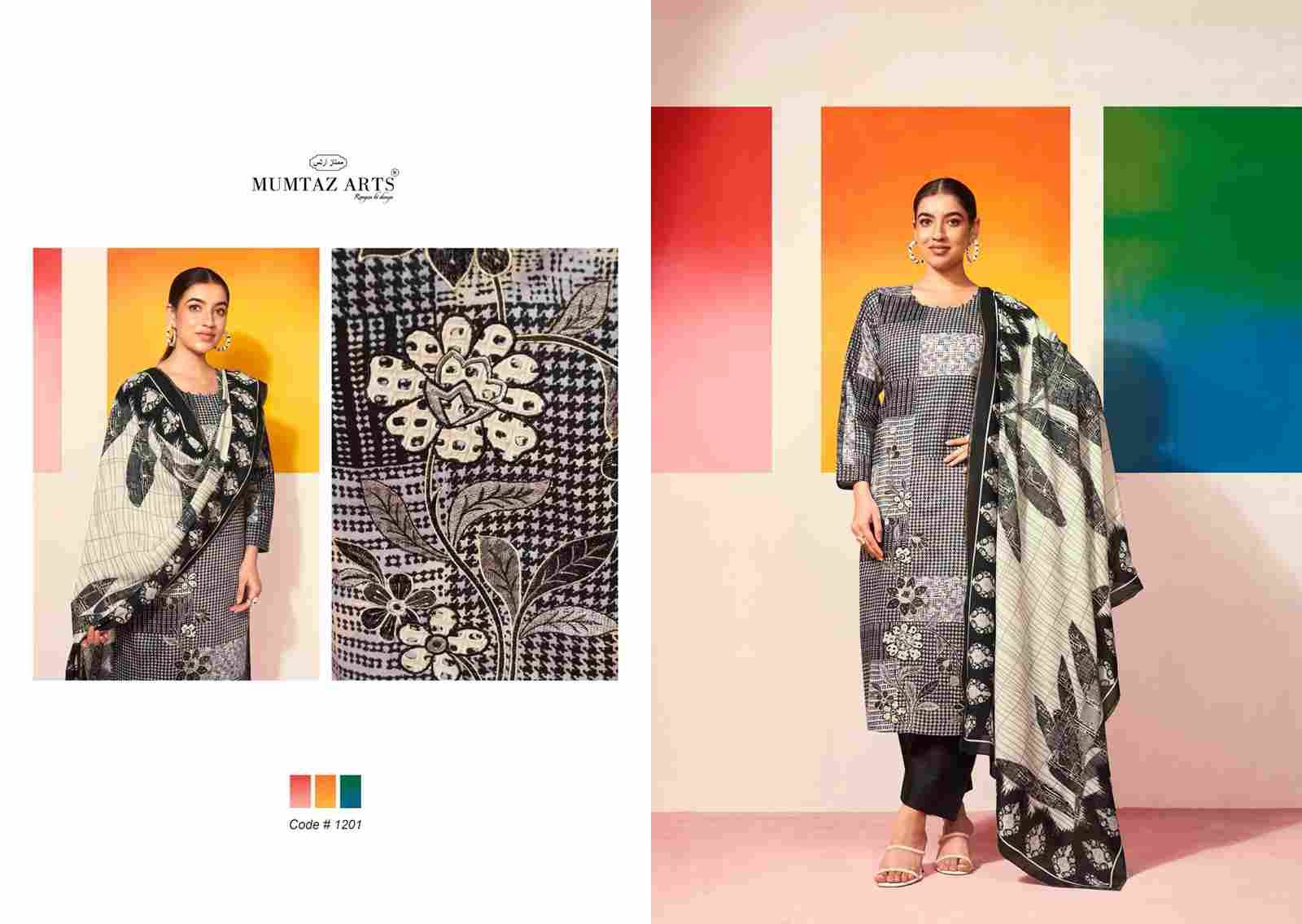 Sofia By Mumtaz Arts 1201 To 1204 Series Designer Festive Suits Collection Beautiful Stylish Fancy Colorful Party Wear & Occasional Wear Pure Jam Satin Dresses At Wholesale Price
