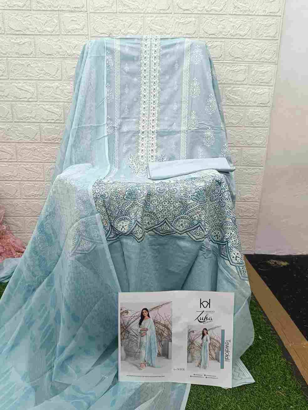 Zuha By Tawakkal Fab 9301 To 9310 Series Designer Pakistani Suits Beautiful Stylish Fancy Colorful Party Wear & Occasional Wear Pure Lawn Dresses At Wholesale Price