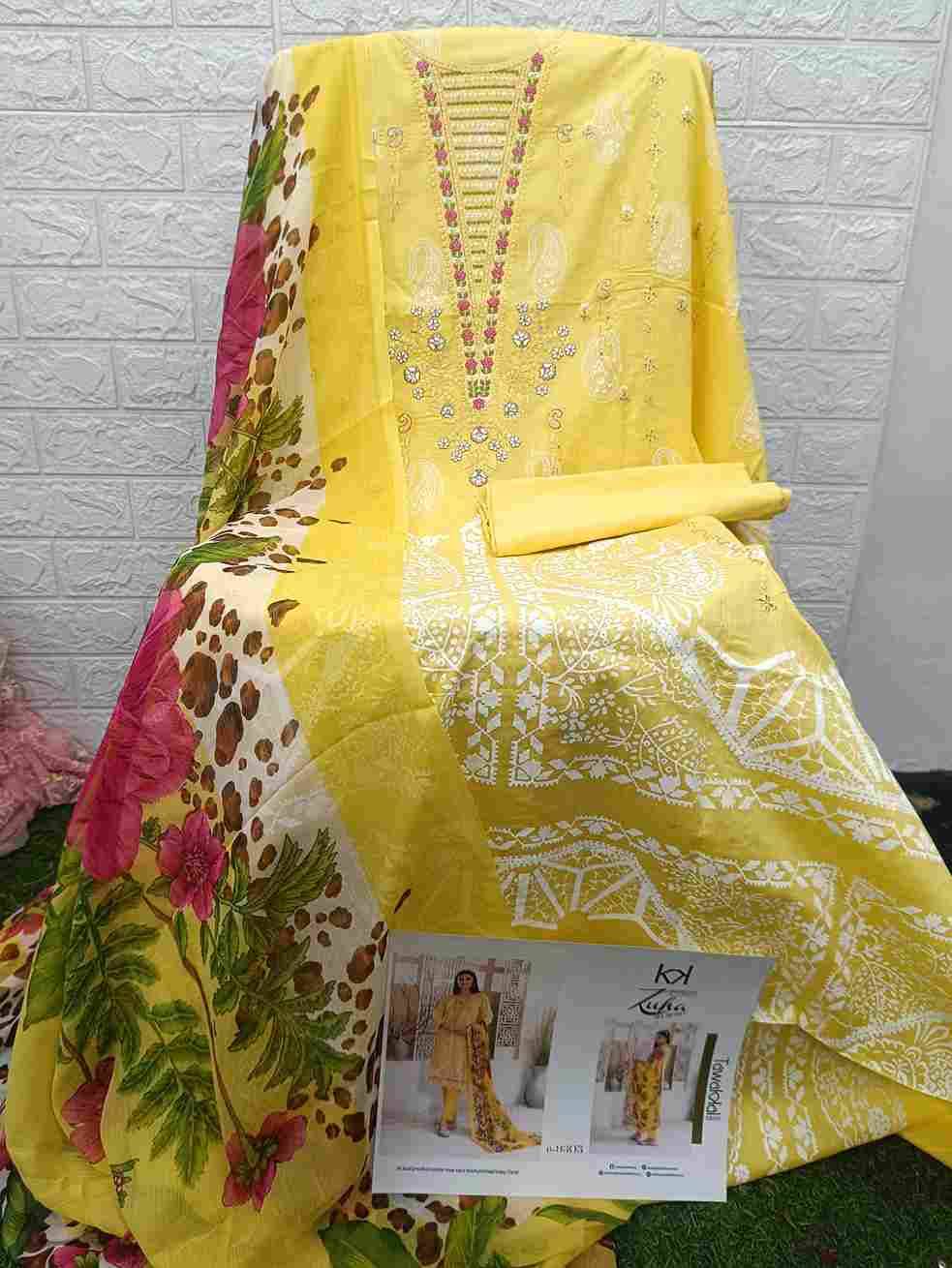 Zuha By Tawakkal Fab 9301 To 9310 Series Designer Pakistani Suits Beautiful Stylish Fancy Colorful Party Wear & Occasional Wear Pure Lawn Dresses At Wholesale Price
