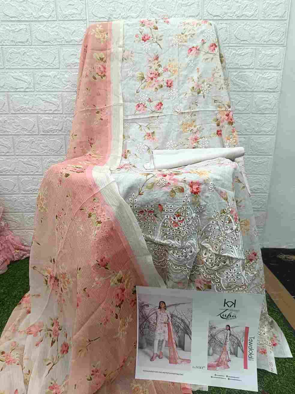 Zuha By Tawakkal Fab 9301 To 9310 Series Designer Pakistani Suits Beautiful Stylish Fancy Colorful Party Wear & Occasional Wear Pure Lawn Dresses At Wholesale Price