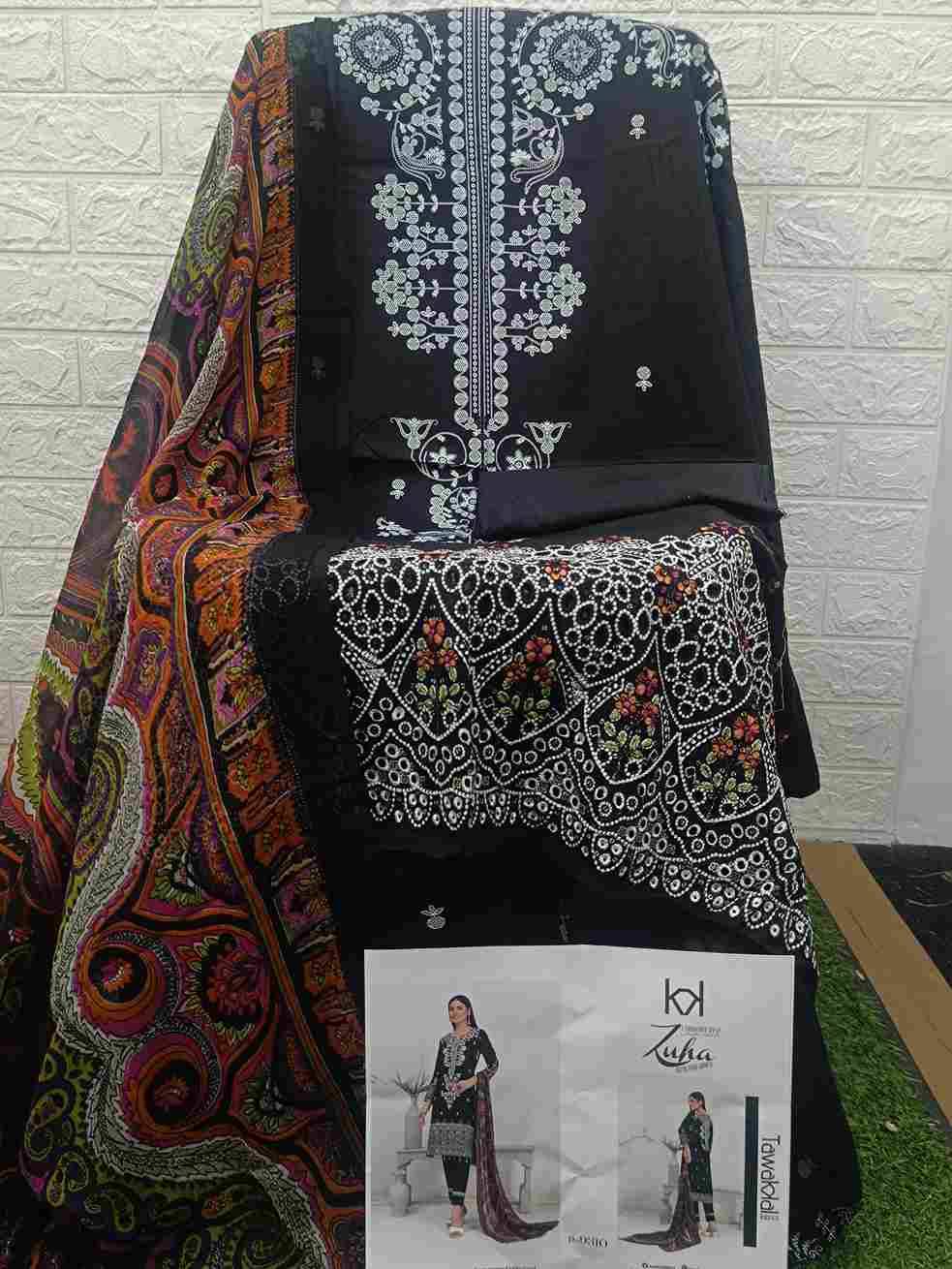 Zuha By Tawakkal Fab 9301 To 9310 Series Designer Pakistani Suits Beautiful Stylish Fancy Colorful Party Wear & Occasional Wear Pure Lawn Dresses At Wholesale Price