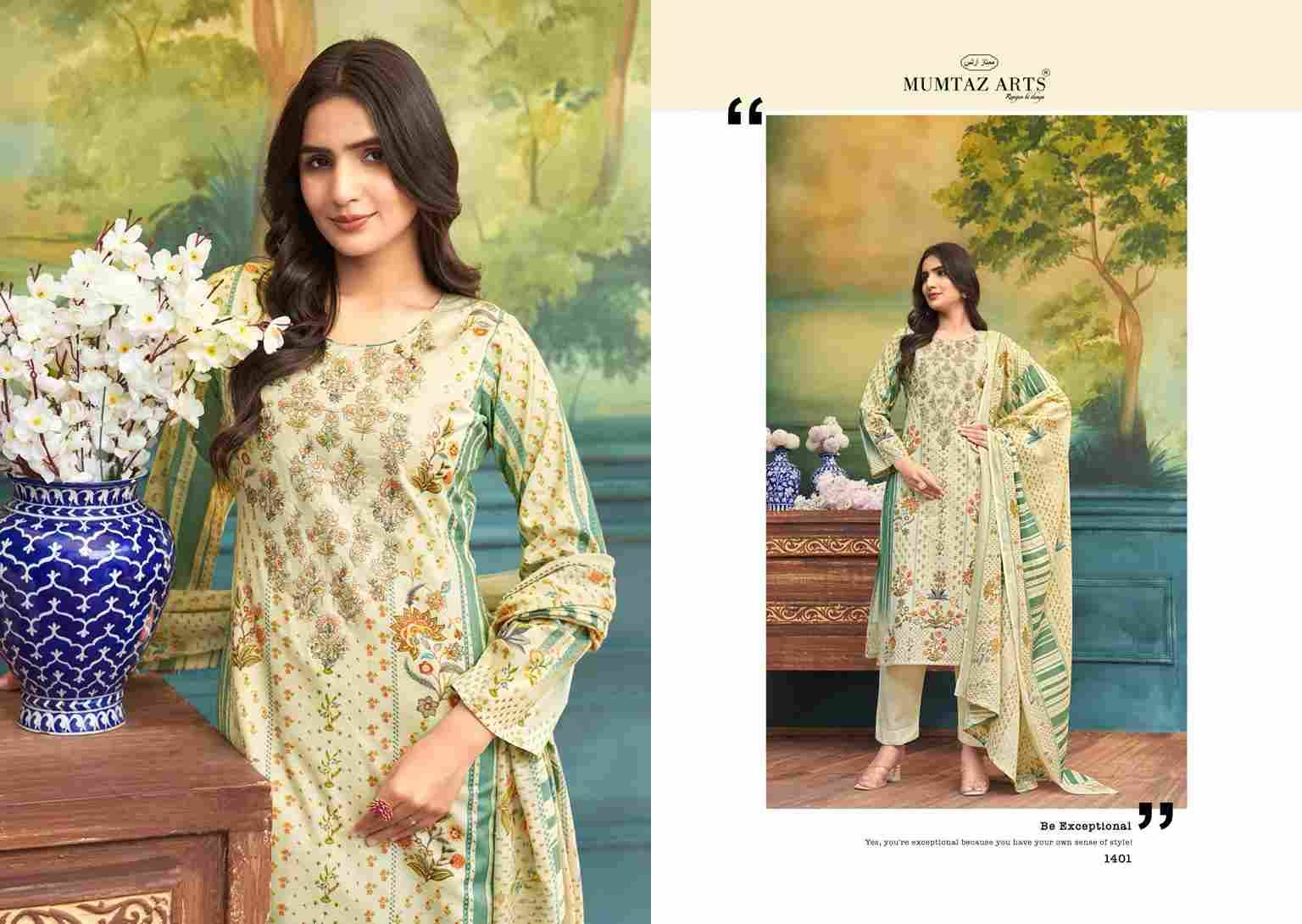 Sahira By Mumtaz Arts 1401 To 1406 Series Designer Festive Suits Collection Beautiful Stylish Fancy Colorful Party Wear & Occasional Wear Pure Cambric Lawn Dresses At Wholesale Price