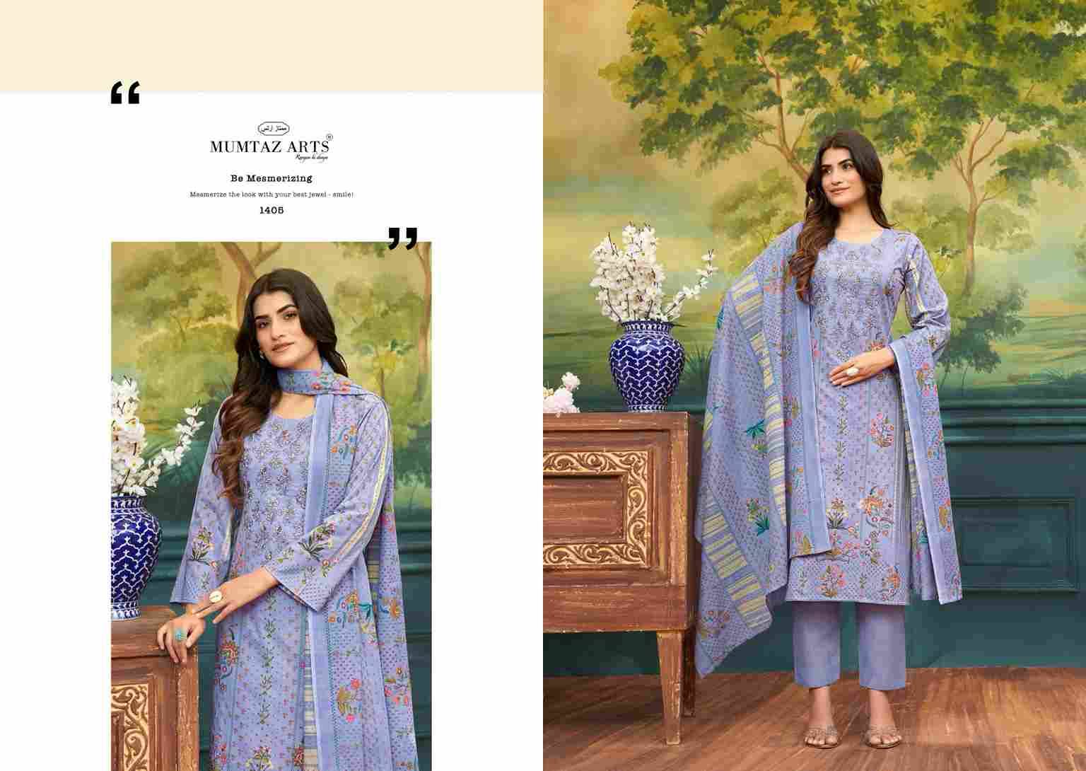 Sahira By Mumtaz Arts 1401 To 1406 Series Designer Festive Suits Collection Beautiful Stylish Fancy Colorful Party Wear & Occasional Wear Pure Cambric Lawn Dresses At Wholesale Price
