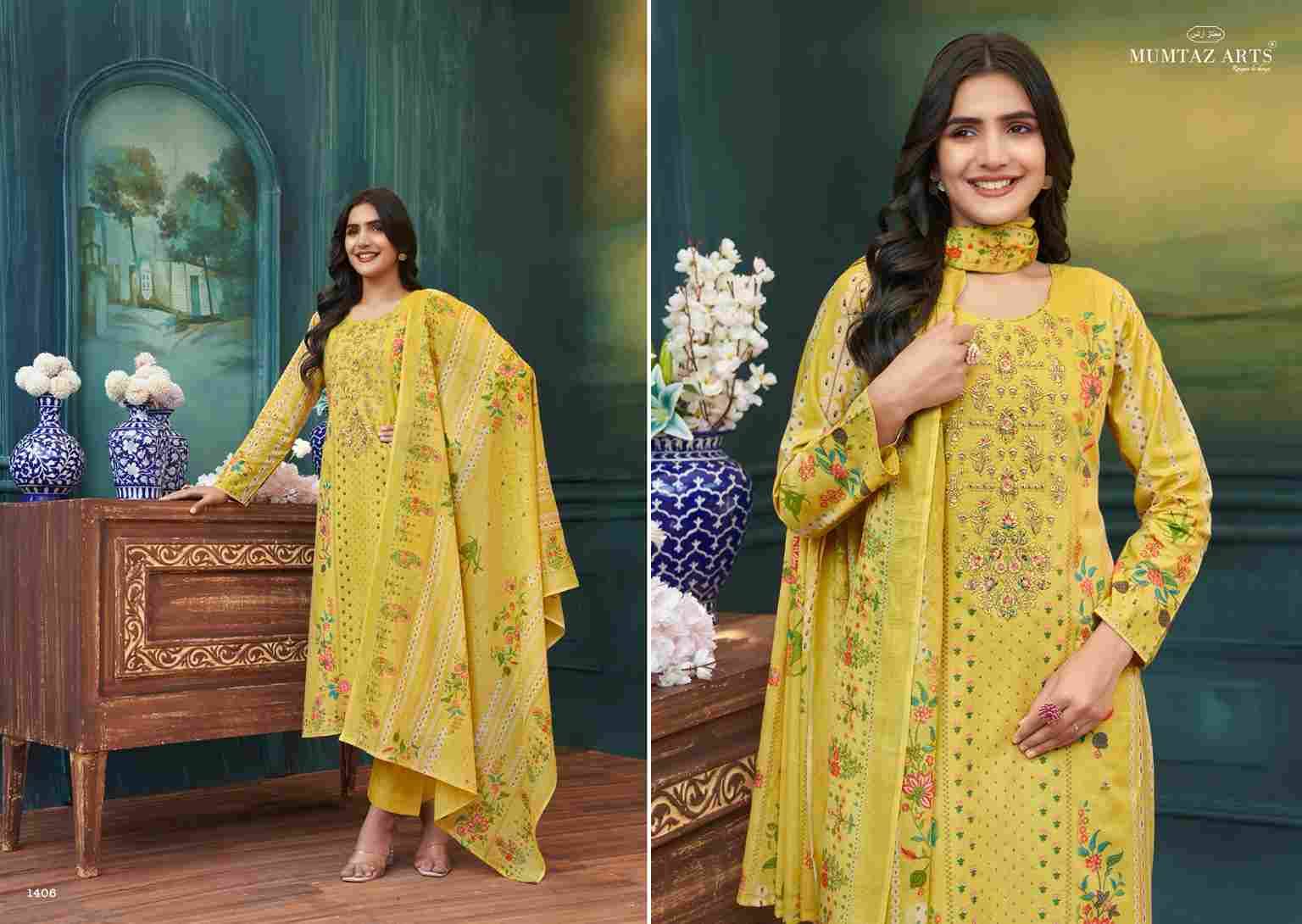 Sahira By Mumtaz Arts 1401 To 1406 Series Designer Festive Suits Collection Beautiful Stylish Fancy Colorful Party Wear & Occasional Wear Pure Cambric Lawn Dresses At Wholesale Price