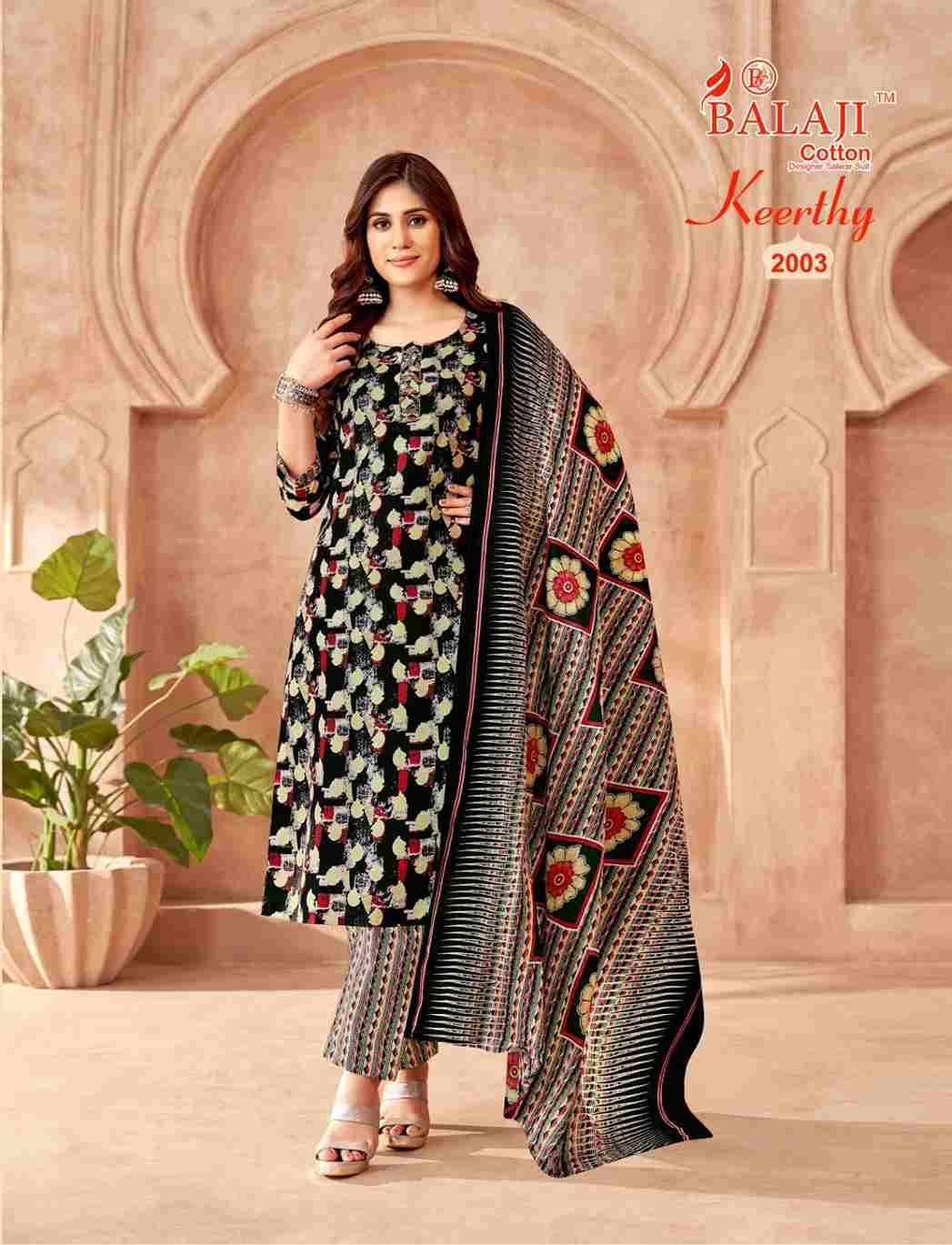 Keerthy Vol-2 By Balaji Cotton 2001 To 2012 Series Beautiful Festive Suits Colorful Stylish Fancy Casual Wear & Ethnic Wear Pure Cotton Print Dresses At Wholesale Price