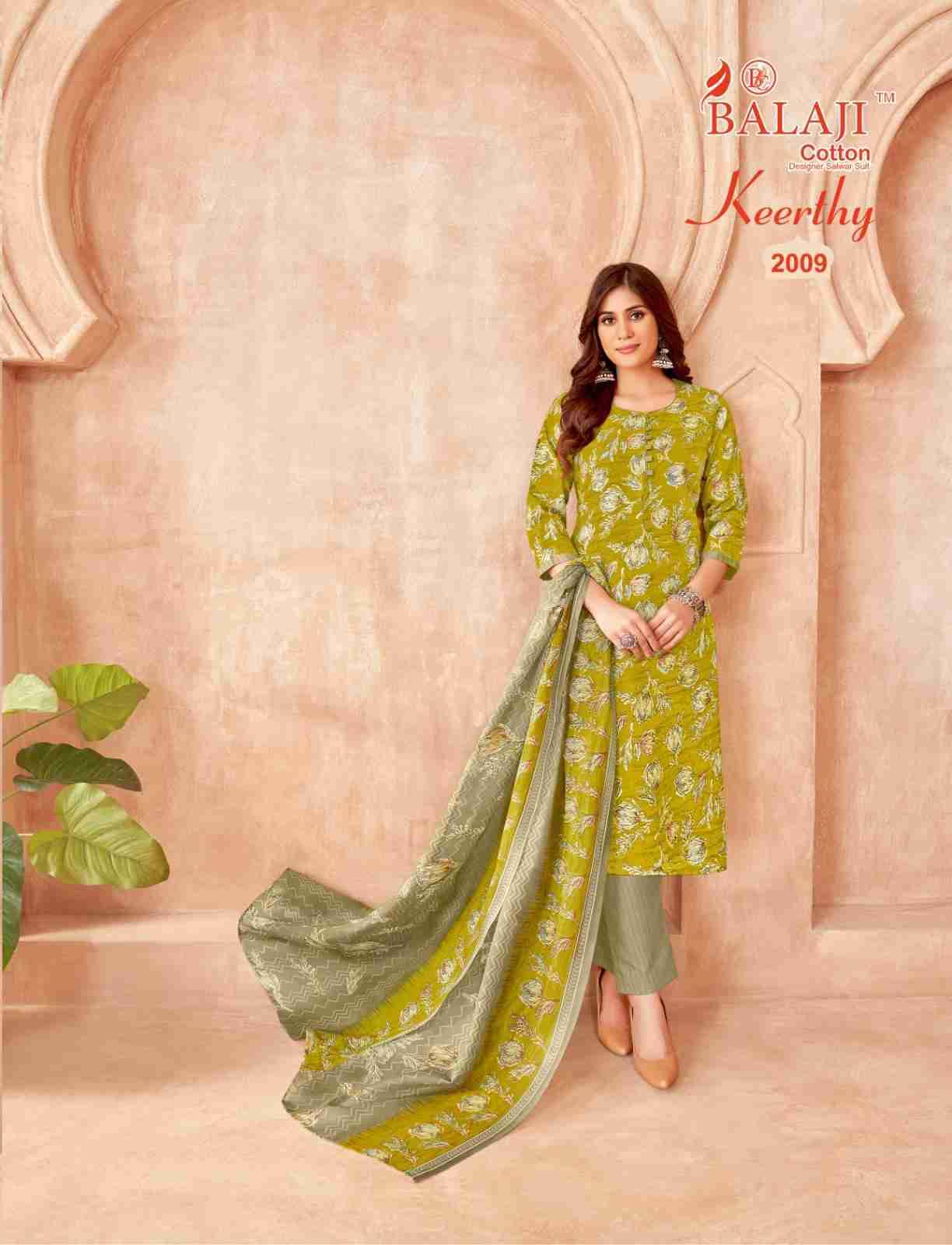 Keerthy Vol-2 By Balaji Cotton 2001 To 2012 Series Beautiful Festive Suits Colorful Stylish Fancy Casual Wear & Ethnic Wear Pure Cotton Print Dresses At Wholesale Price