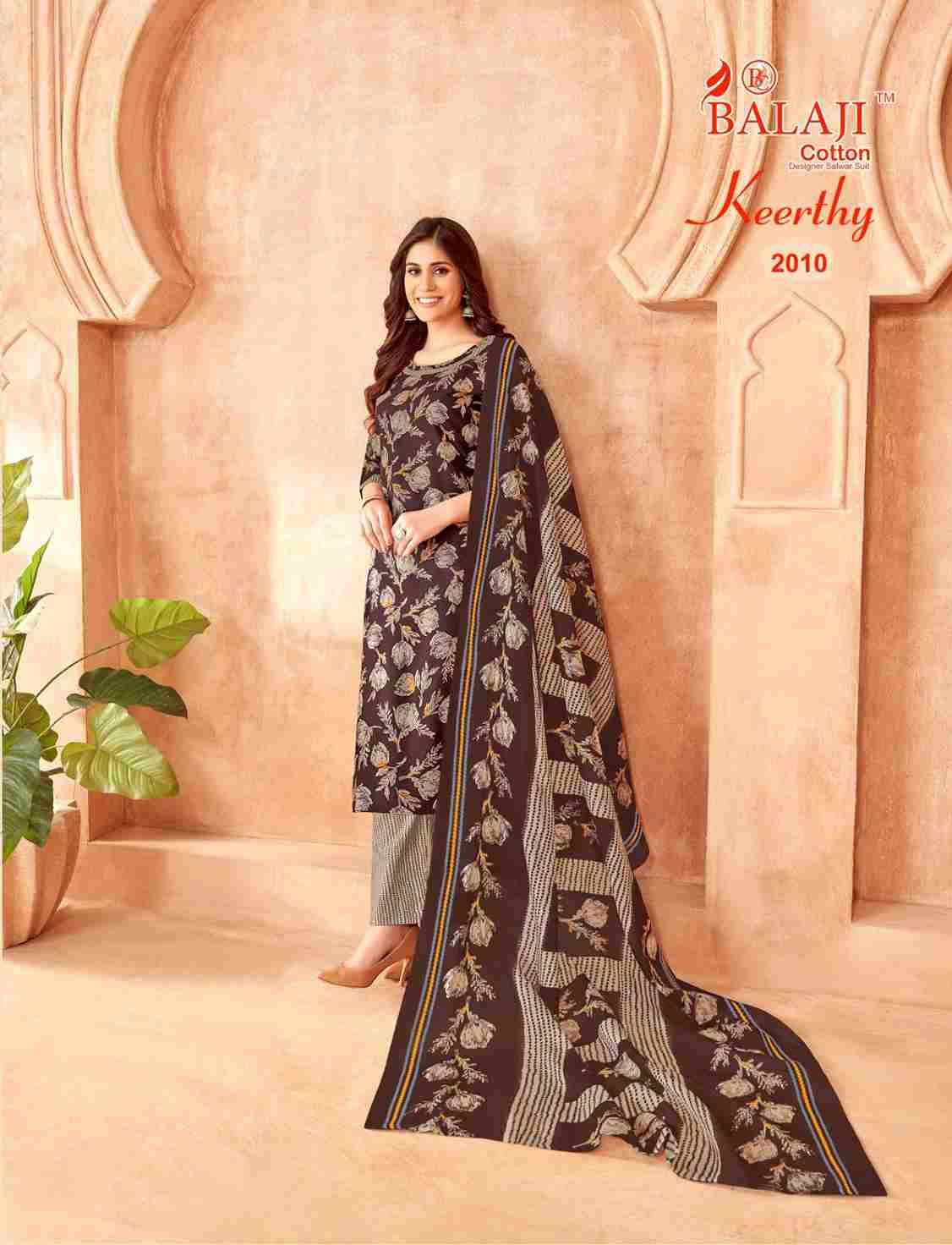 Keerthy Vol-2 By Balaji Cotton 2001 To 2012 Series Beautiful Festive Suits Colorful Stylish Fancy Casual Wear & Ethnic Wear Pure Cotton Print Dresses At Wholesale Price