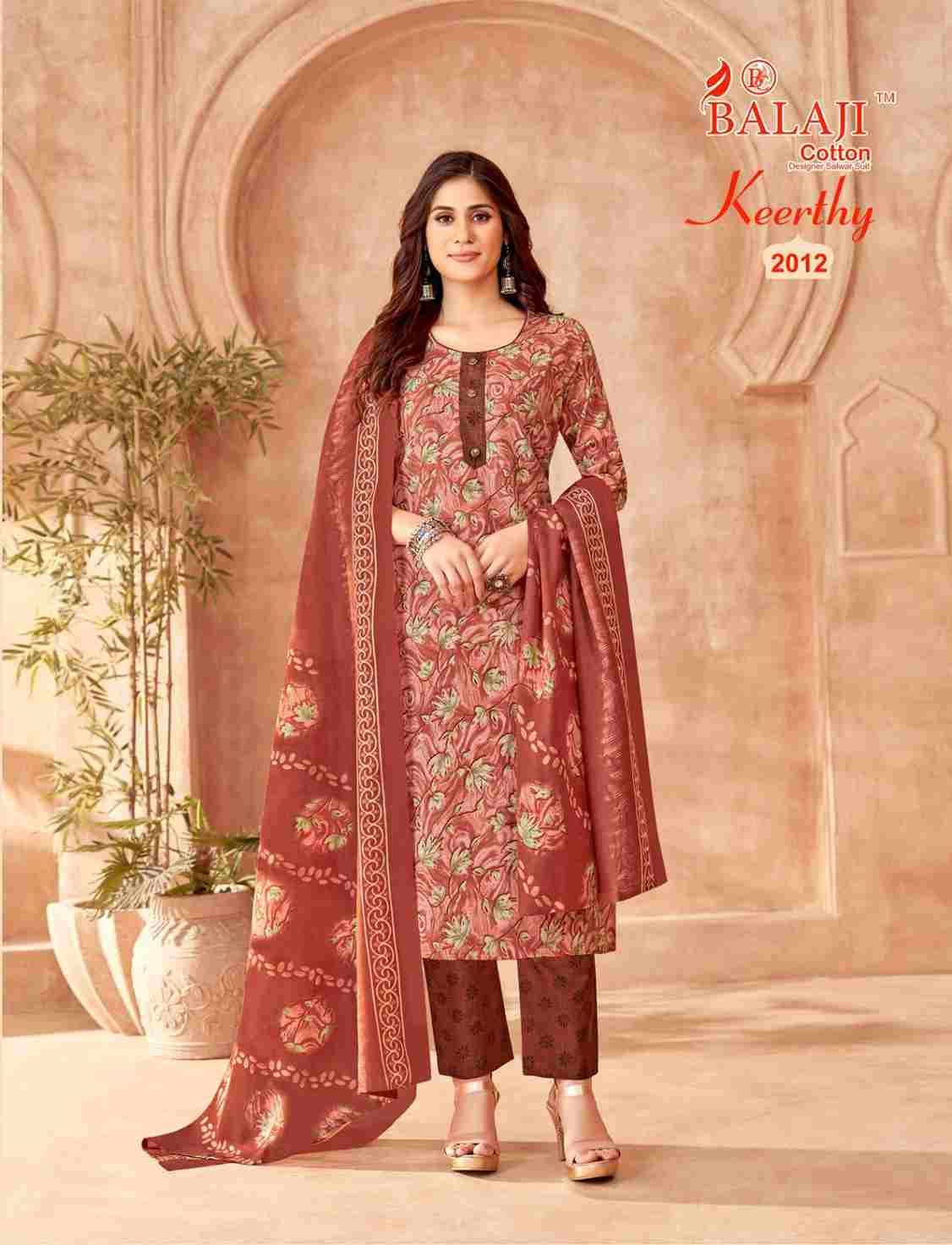 Keerthy Vol-2 By Balaji Cotton 2001 To 2012 Series Beautiful Festive Suits Colorful Stylish Fancy Casual Wear & Ethnic Wear Pure Cotton Print Dresses At Wholesale Price