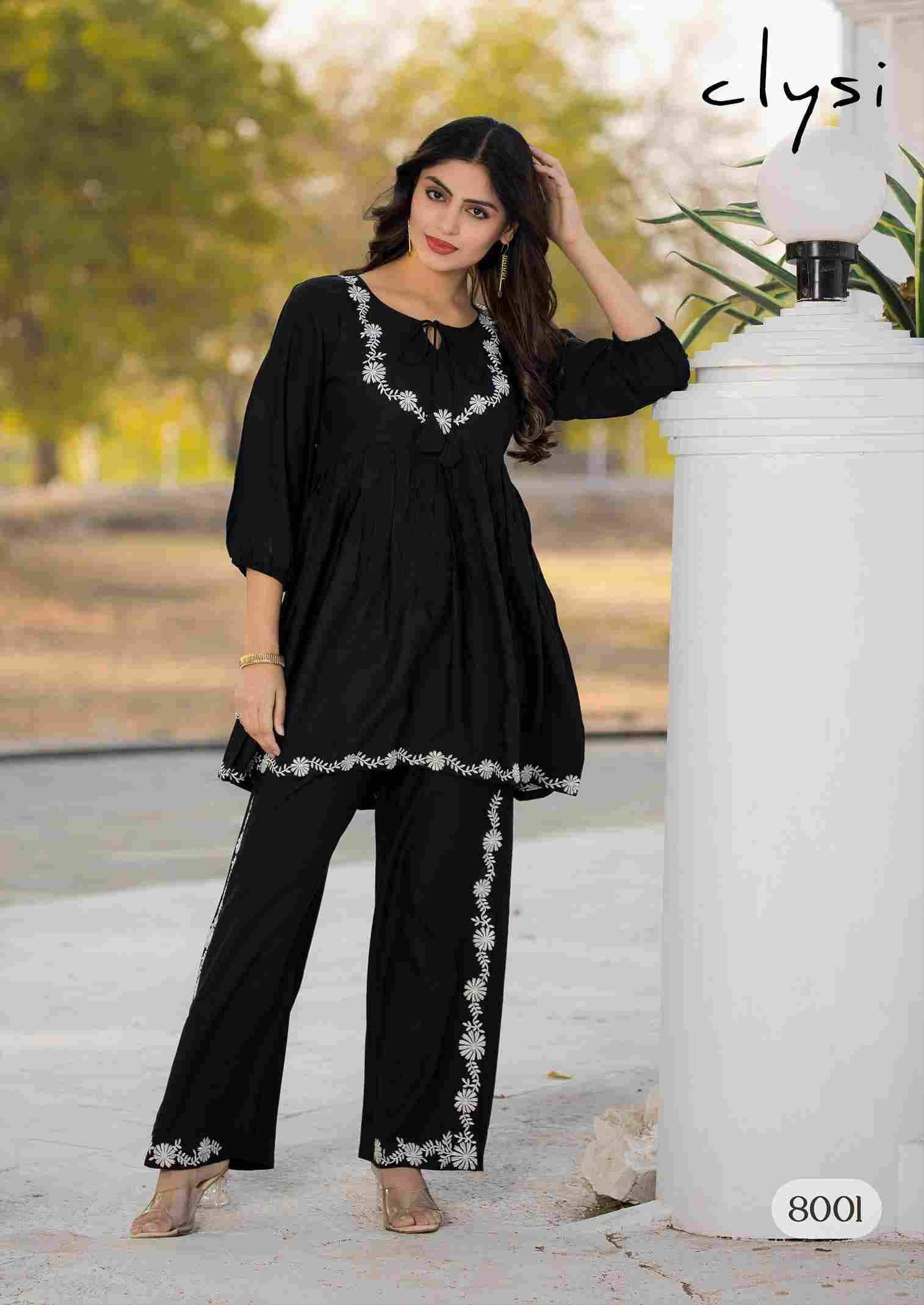Rozella By Clysi 1001 To 1006 Series Designer Stylish Fancy Colorful Beautiful Party Wear & Ethnic Wear Collection Rayon Slub Tops With Bottom At Wholesale Price
