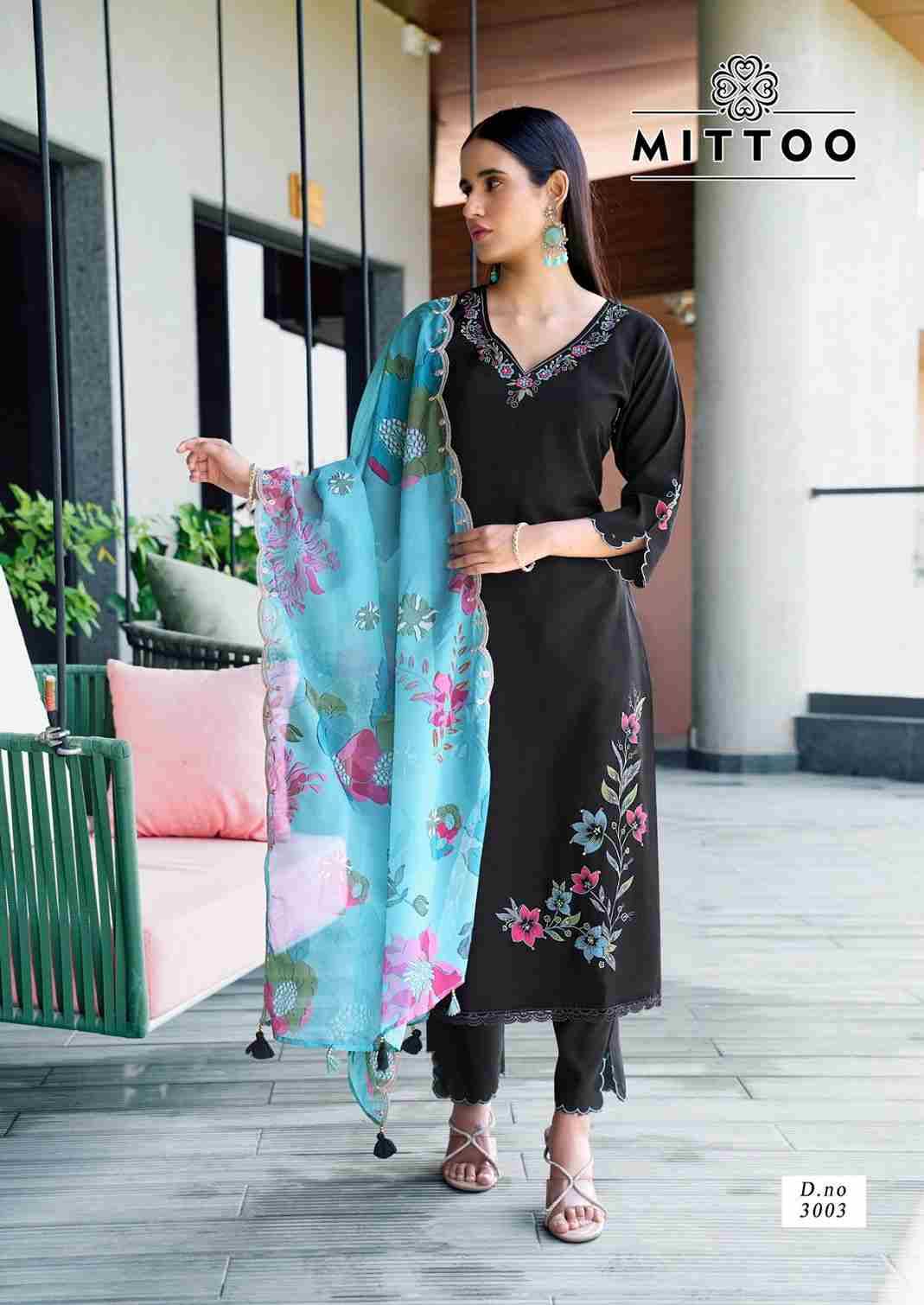 Shreelekha By Mittoo 3001 To 3004 Series Beautiful Festive Suits Colorful Stylish Fancy Casual Wear & Ethnic Wear Modal Viscose Dresses At Wholesale Price
