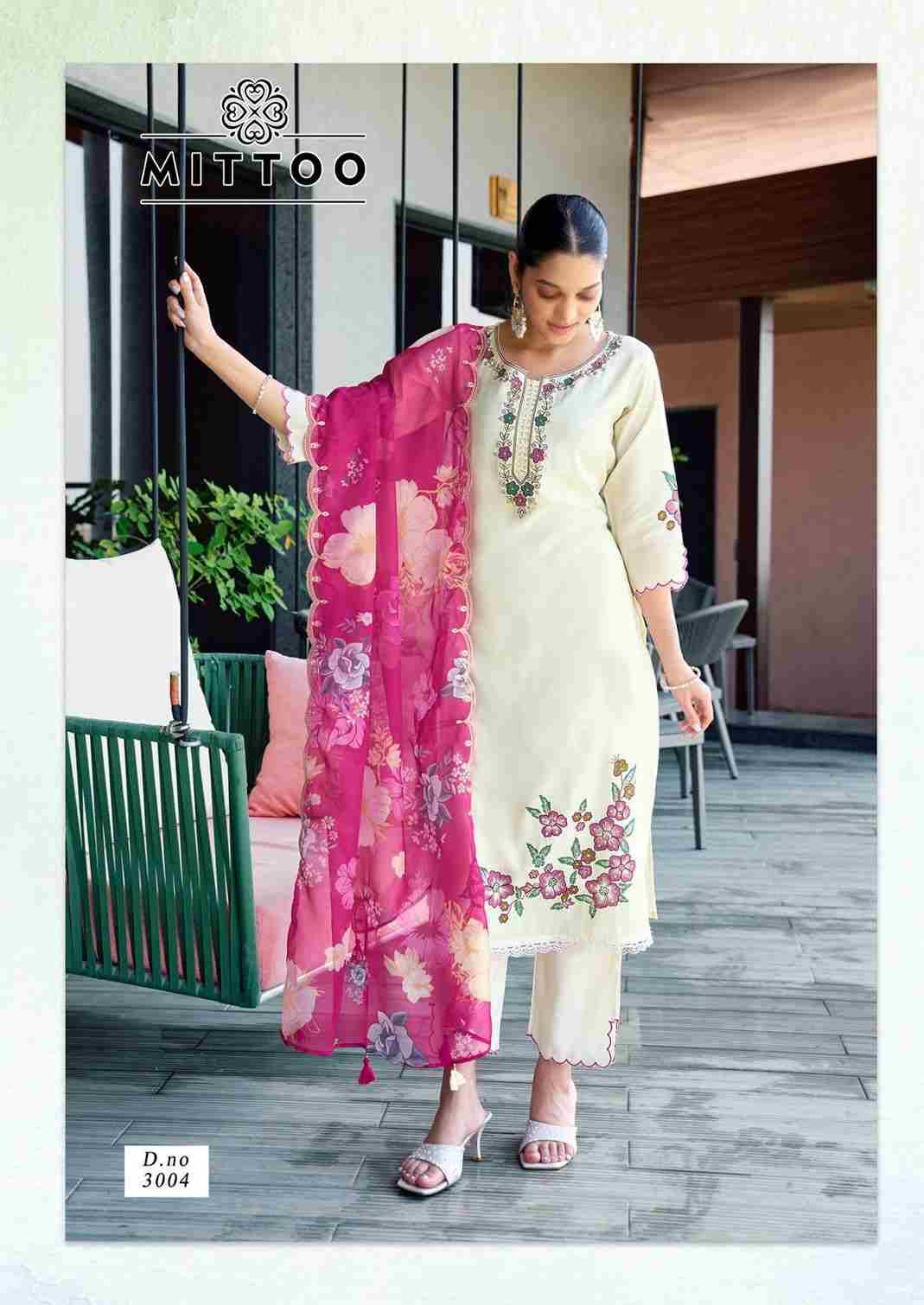Shreelekha By Mittoo 3001 To 3004 Series Beautiful Festive Suits Colorful Stylish Fancy Casual Wear & Ethnic Wear Modal Viscose Dresses At Wholesale Price