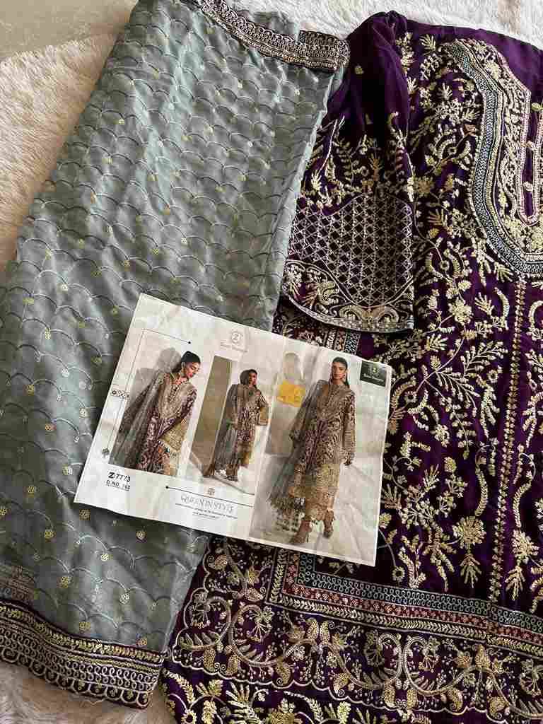 Ziaaz Designs Hit Design 763 By Ziaaz Designs Beautiful Pakistani Suits Colorful Stylish Fancy Casual Wear & Ethnic Wear Georgette Embroidered Dresses At Wholesale Price