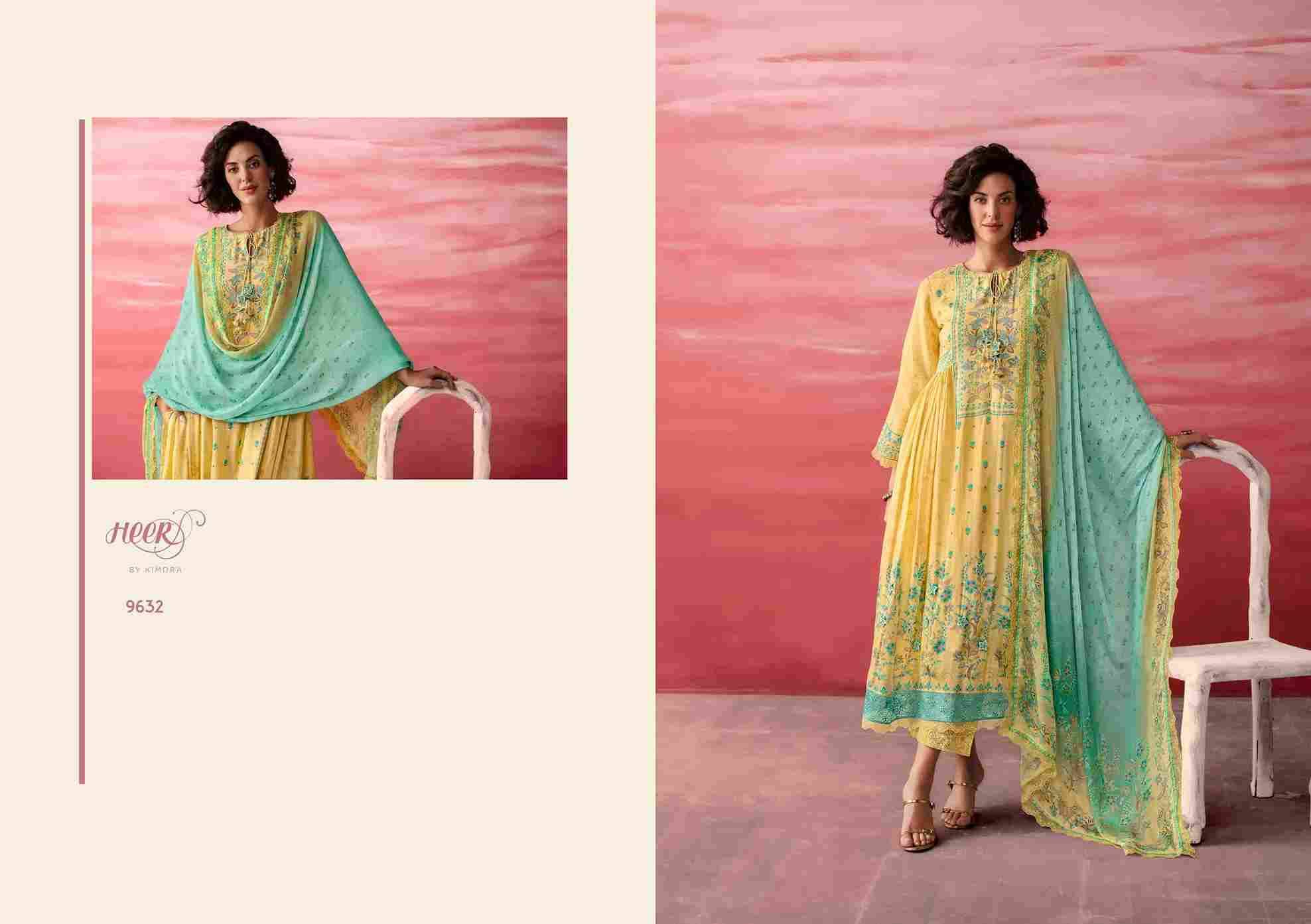 Jimmy By Kimora Fashion 9631 To 9636 Series Designer Festive Suits Collection Beautiful Stylish Fancy Colorful Party Wear & Occasional Wear Pure Muslin Dresses At Wholesale Price