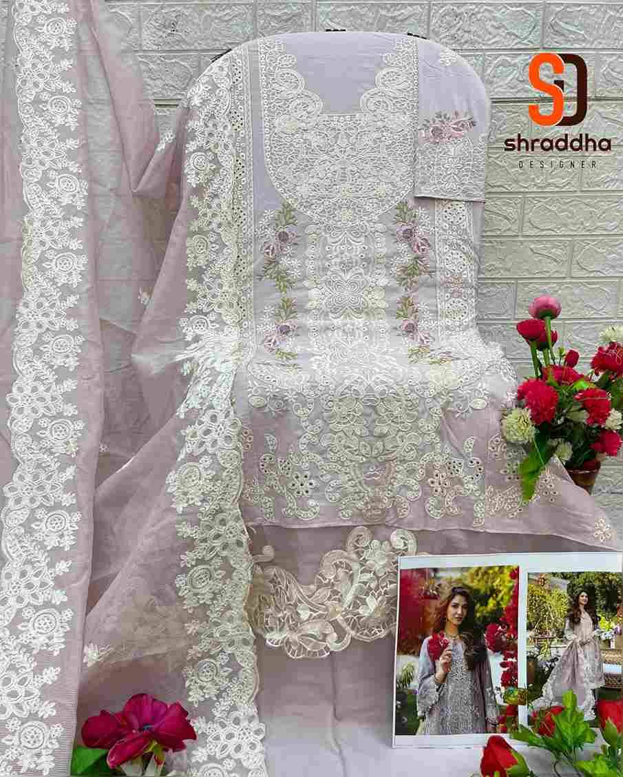 Elaf Vol-2 By Shraddha Designer 2001 To 2004 Series Designer Pakistani Suits Beautiful Stylish Fancy Colorful Party Wear & Occasional Wear Pure Cotton Print Embroidered Dresses At Wholesale Price