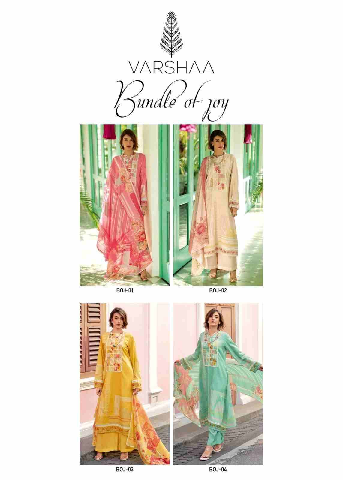 Bundle Of Joy By Varshaa 01 To 04 Series Beautiful Festive Suits Colorful Stylish Fancy Casual Wear & Ethnic Wear Premium Cotton Dresses At Wholesale Price