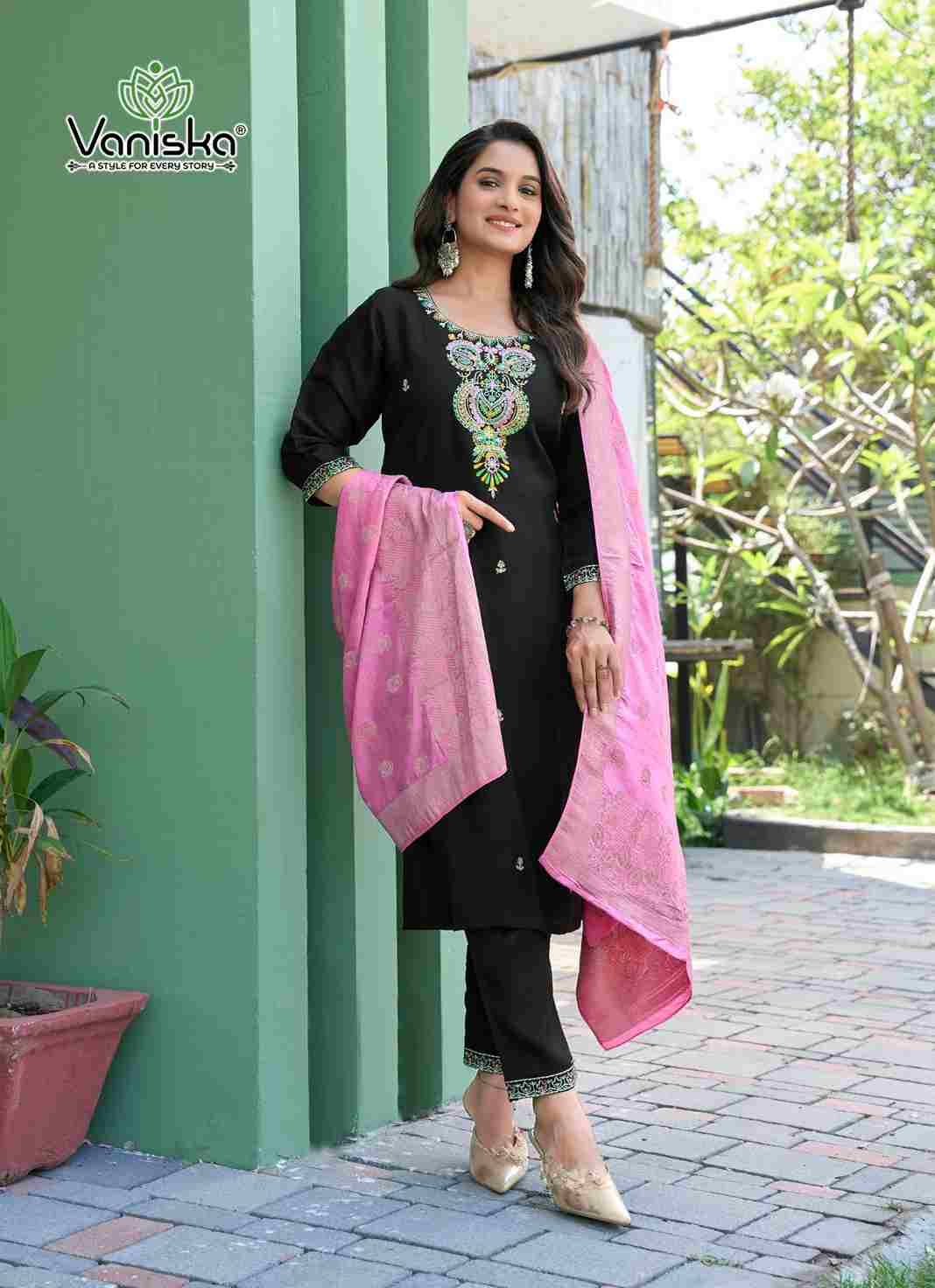 Fantasy Vol-1 By Vaniska 1001 To 1006 Series Beautiful Festive Suits Colorful Stylish Fancy Casual Wear & Ethnic Wear Pure Viscose Dresses At Wholesale Price