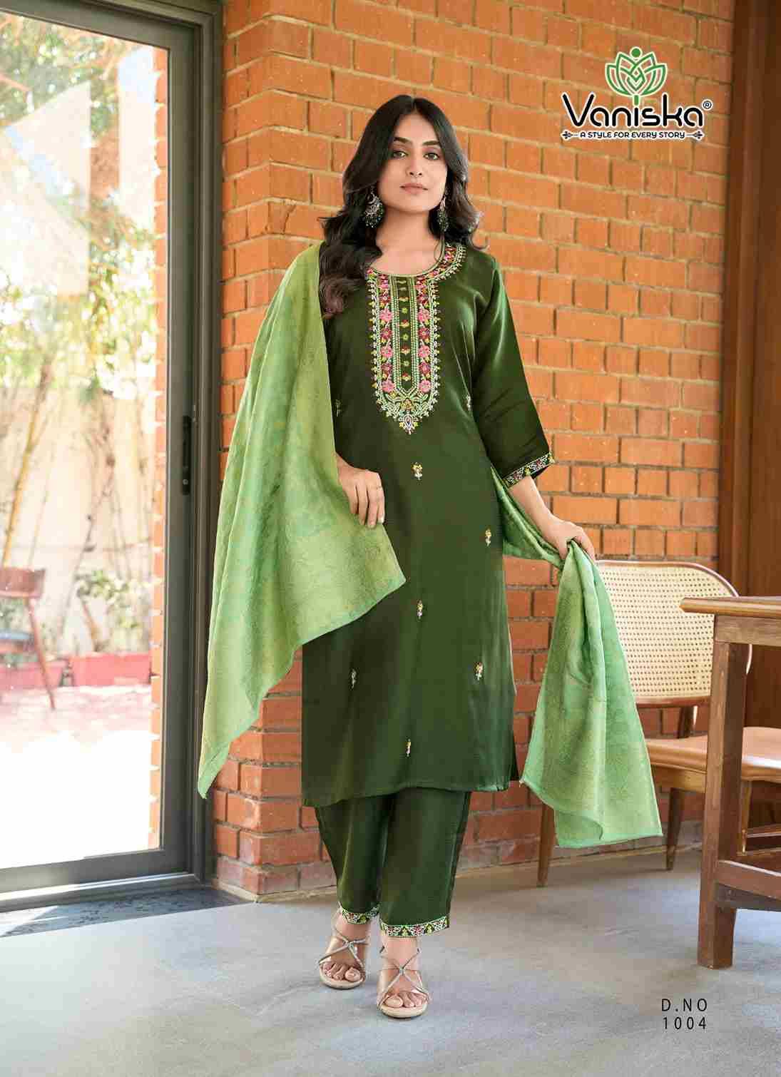 Fantasy Vol-1 By Vaniska 1001 To 1006 Series Beautiful Festive Suits Colorful Stylish Fancy Casual Wear & Ethnic Wear Pure Viscose Dresses At Wholesale Price