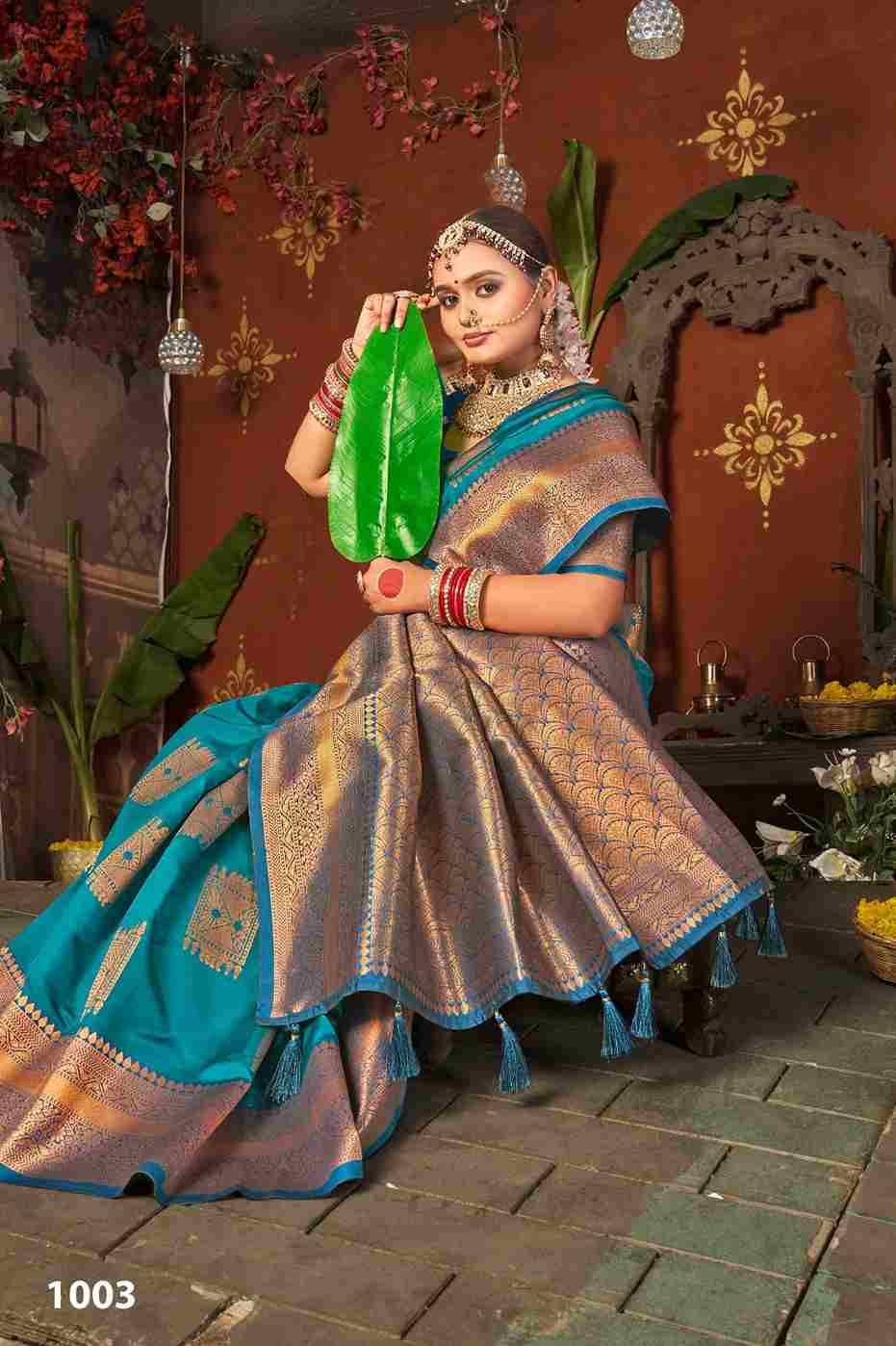 Peheli Pasand Silk Vol-1 By Saroj 1001 To 1006 Series Indian Traditional Wear Collection Beautiful Stylish Fancy Colorful Party Wear & Occasional Wear Silk Sarees At Wholesale Price