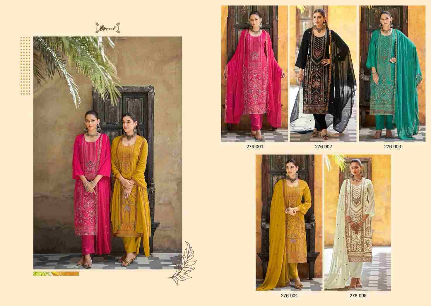 Dubai Series Vol-2 By Kesar 276-001 To 276-005 Series Beautiful Festive Suits Stylish Fancy Colorful Casual Wear & Ethnic Wear Pure Viscose Muslin Print Dresses At Wholesale Price