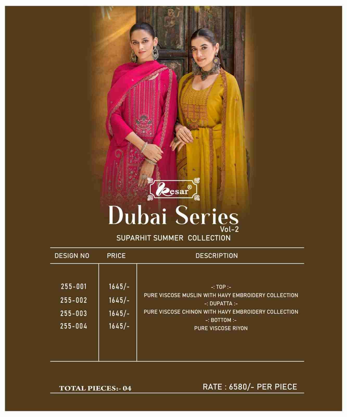 Dubai Series Vol-2 By Kesar 276-001 To 276-005 Series Beautiful Festive Suits Stylish Fancy Colorful Casual Wear & Ethnic Wear Pure Viscose Muslin Print Dresses At Wholesale Price