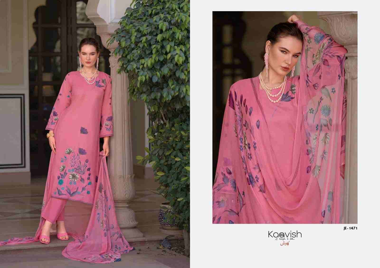 Jessica Vol-1 By Kaavish 1471 To 1474 Series Beautiful Festive Suits Colorful Stylish Fancy Casual Wear & Ethnic Wear Pure Lawn Cotton Print Dresses At Wholesale Price