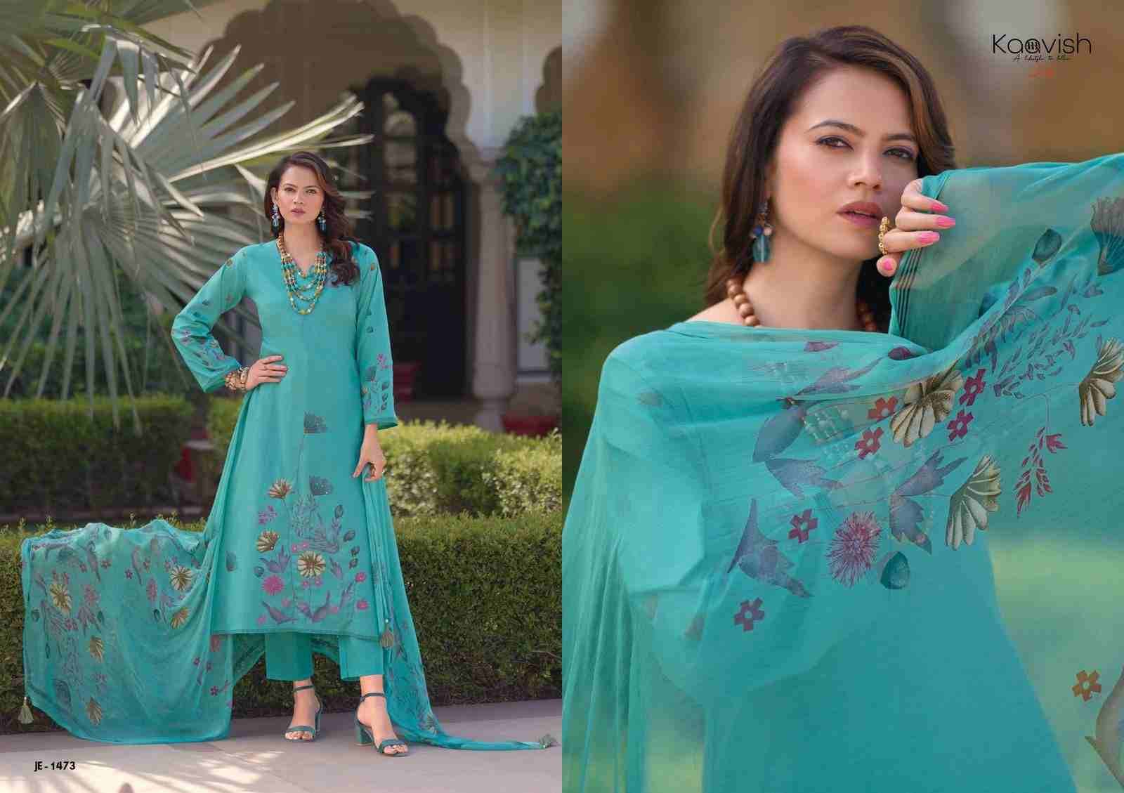 Jessica Vol-1 By Kaavish 1471 To 1474 Series Beautiful Festive Suits Colorful Stylish Fancy Casual Wear & Ethnic Wear Pure Lawn Cotton Print Dresses At Wholesale Price