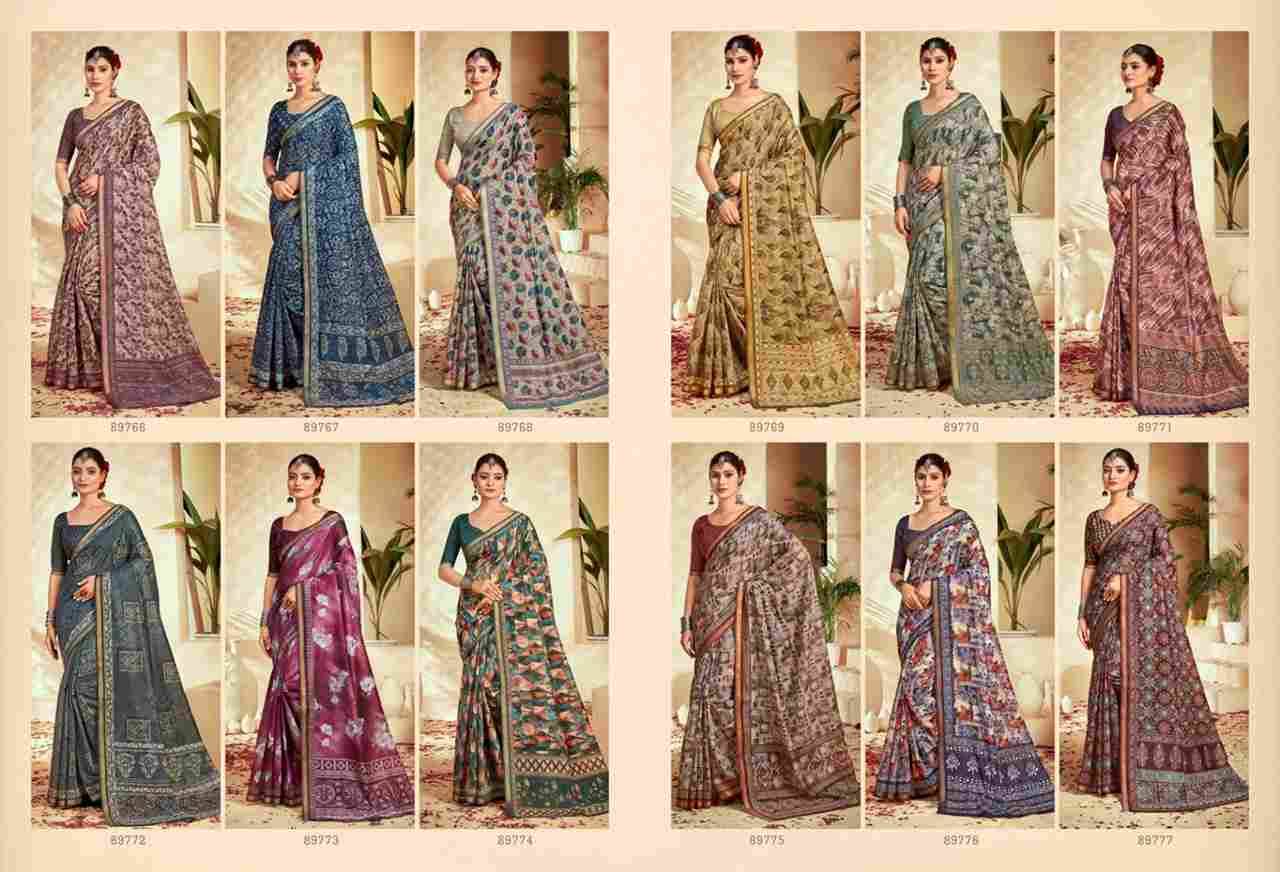 Amrapali Vol-3 By Vipul Fashion 89766 To 89777 Series Indian Traditional Wear Collection Beautiful Stylish Fancy Colorful Party Wear & Occasional Wear Cotton Sarees At Wholesale Price