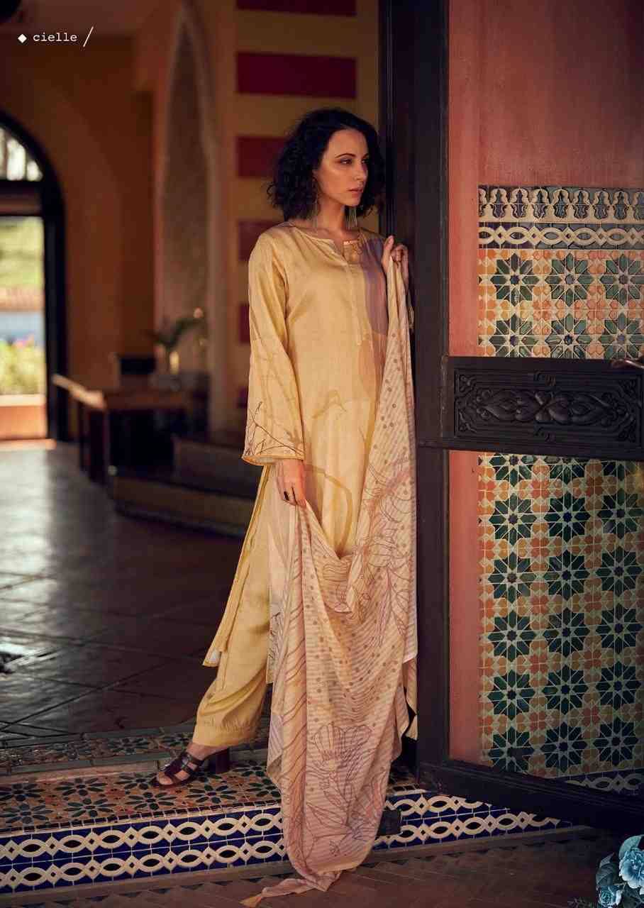 Cielle By Sadhana Fashion 11313 To 11320 Series Designer Festive Suits Beautiful Fancy Stylish Colorful Party Wear & Occasional Wear Pure Jam Cotton Print Dresses At Wholesale Price