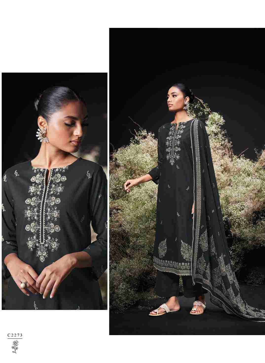 Enzi By Ganga Fashion 2273 To 2278 Series Beautiful Festive Suits Colorful Stylish Fancy Casual Wear & Ethnic Wear Pure Cotton Dresses At Wholesale Price