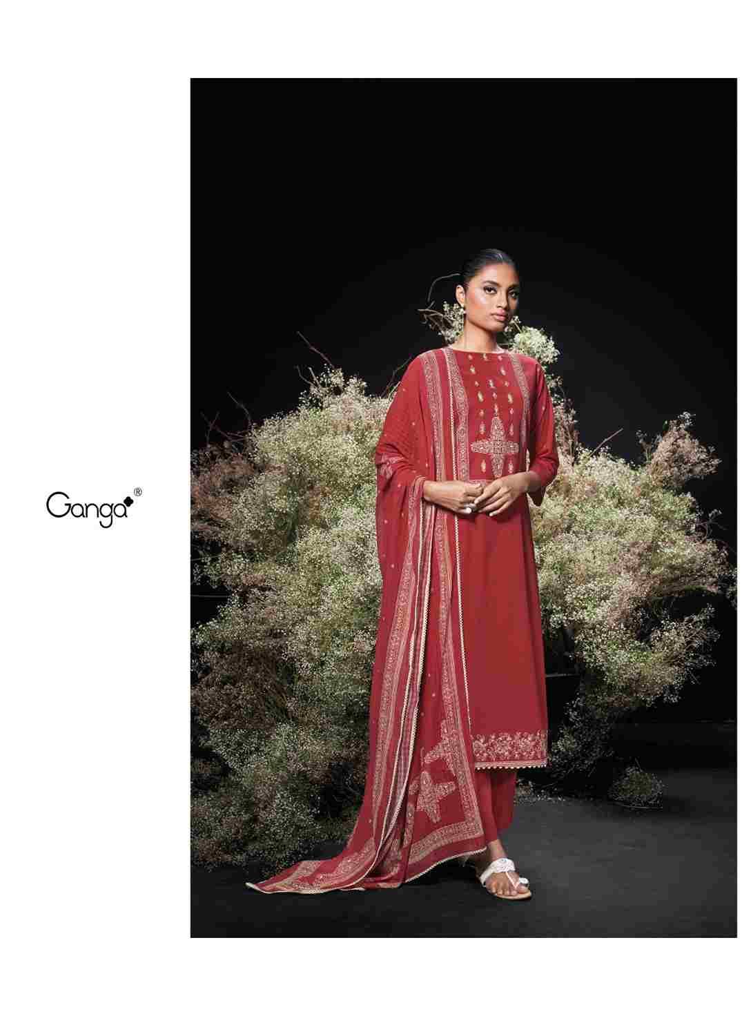 Enzi By Ganga Fashion 2273 To 2278 Series Beautiful Festive Suits Colorful Stylish Fancy Casual Wear & Ethnic Wear Pure Cotton Dresses At Wholesale Price