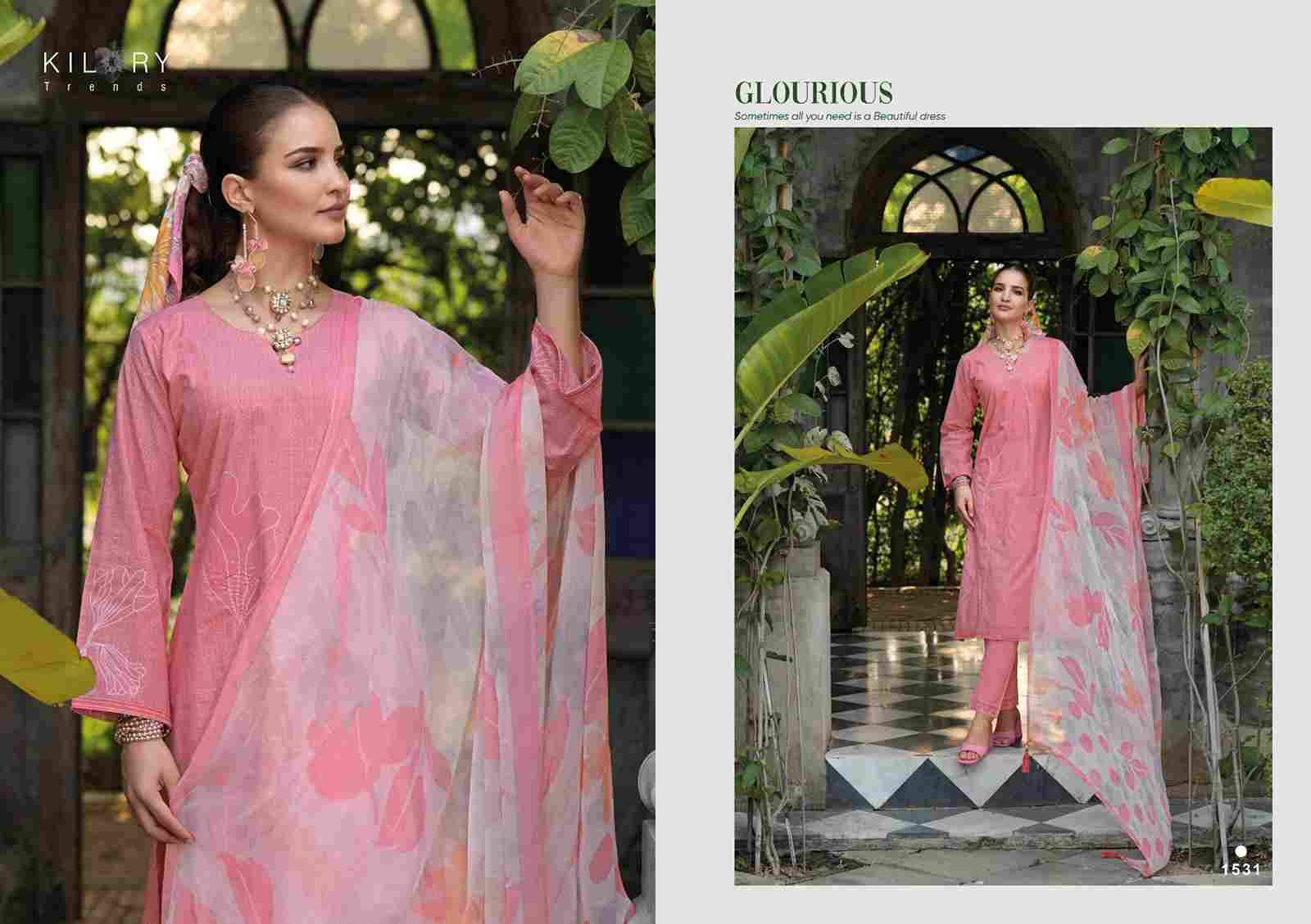 Summer Muse By Kilory 1531 To 1536 Series Beautiful Festive Suits Colorful Stylish Fancy Casual Wear & Ethnic Wear Pure Lawn Cotton Dresses At Wholesale Price