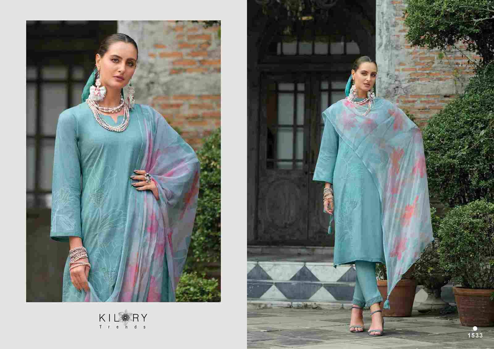Summer Muse By Kilory 1531 To 1536 Series Beautiful Festive Suits Colorful Stylish Fancy Casual Wear & Ethnic Wear Pure Lawn Cotton Dresses At Wholesale Price