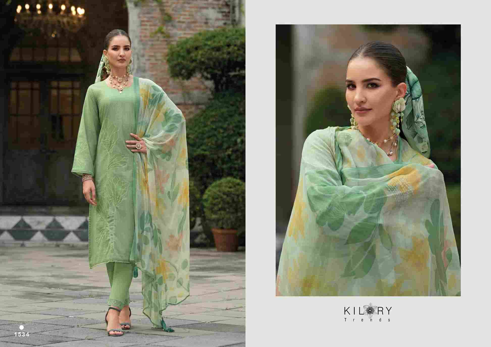 Summer Muse By Kilory 1531 To 1536 Series Beautiful Festive Suits Colorful Stylish Fancy Casual Wear & Ethnic Wear Pure Lawn Cotton Dresses At Wholesale Price