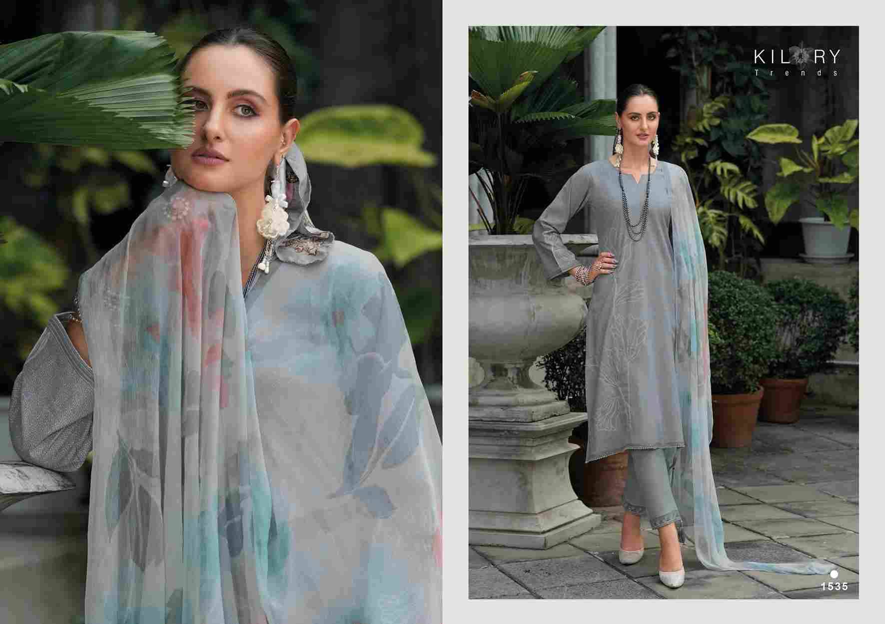Summer Muse By Kilory 1531 To 1536 Series Beautiful Festive Suits Colorful Stylish Fancy Casual Wear & Ethnic Wear Pure Lawn Cotton Dresses At Wholesale Price
