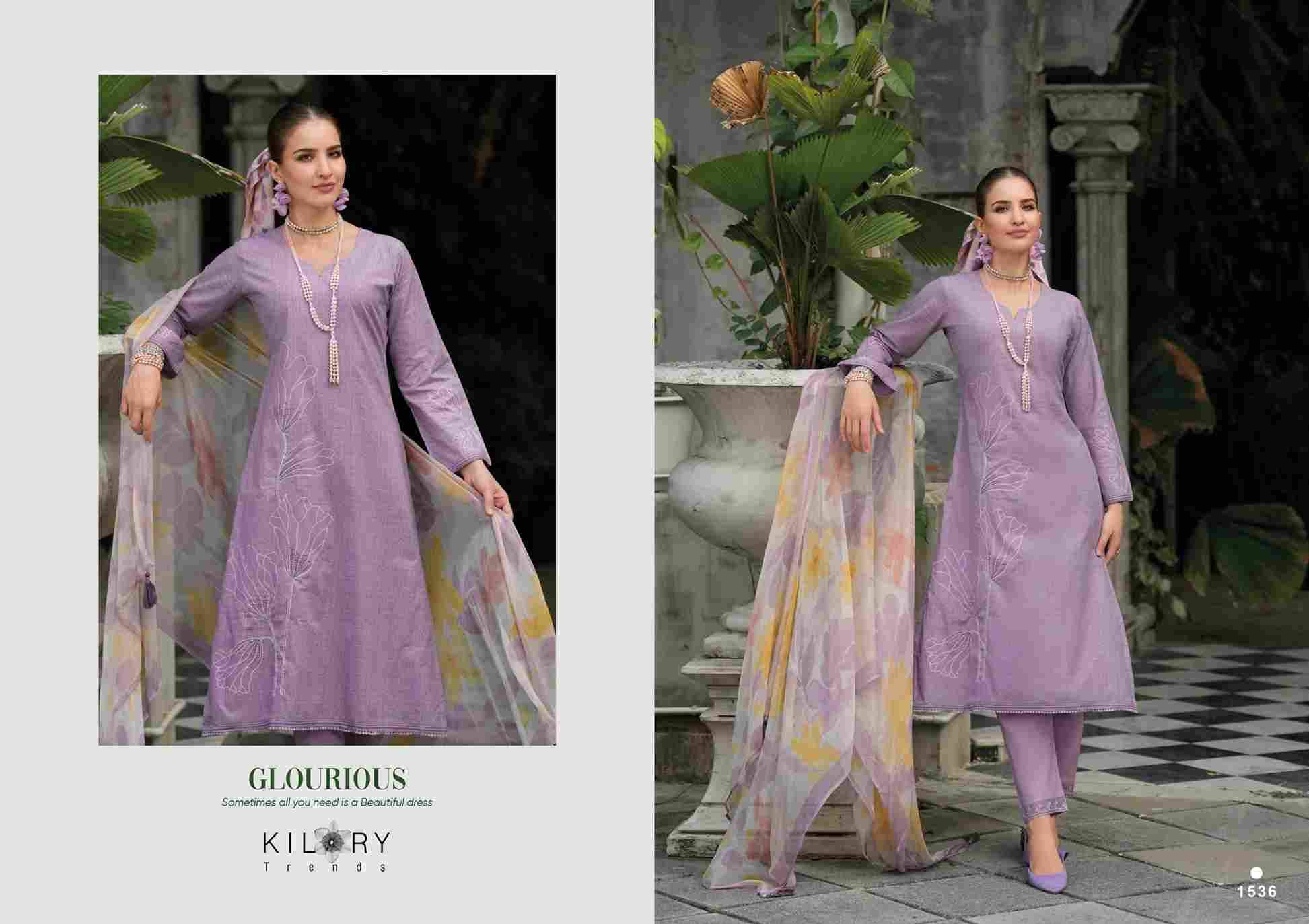 Summer Muse By Kilory 1531 To 1536 Series Beautiful Festive Suits Colorful Stylish Fancy Casual Wear & Ethnic Wear Pure Lawn Cotton Dresses At Wholesale Price
