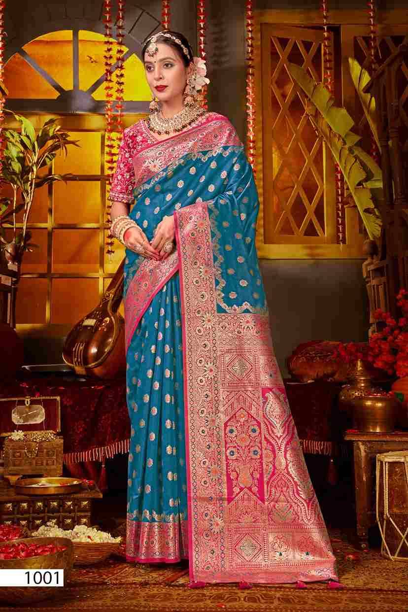 Mangalsutra Silk Vol-1 By Saroj 1001 To 1006 Series Indian Traditional Wear Collection Beautiful Stylish Fancy Colorful Party Wear & Occasional Wear Soft Silk Sarees At Wholesale Price