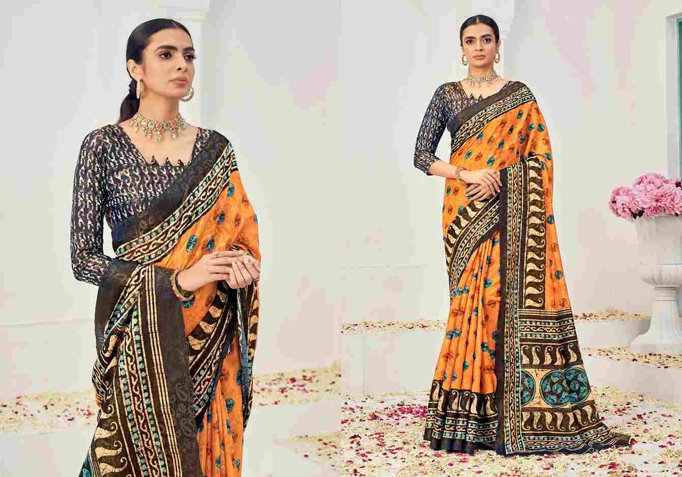 Samui Signature By Jivora 1651 To 1657 Series Indian Traditional Wear Collection Beautiful Stylish Fancy Colorful Party Wear & Occasional Wear Viscose Silk Sarees At Wholesale Price