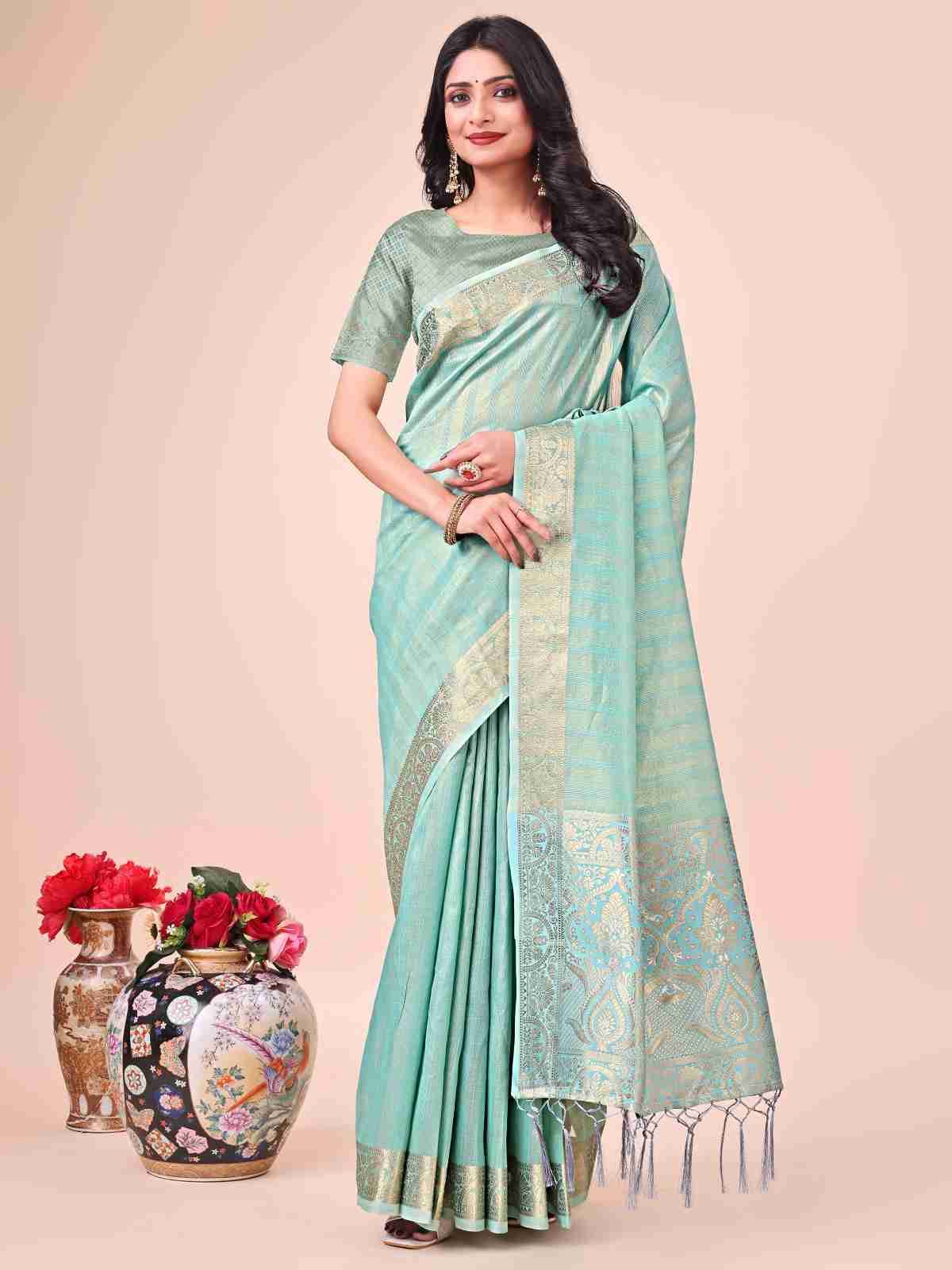 Batumi By Fashid Wholesale 1001 To 1006 Series Indian Traditional Wear Collection Beautiful Stylish Fancy Colorful Party Wear & Occasional Wear Organza Sarees At Wholesale Price