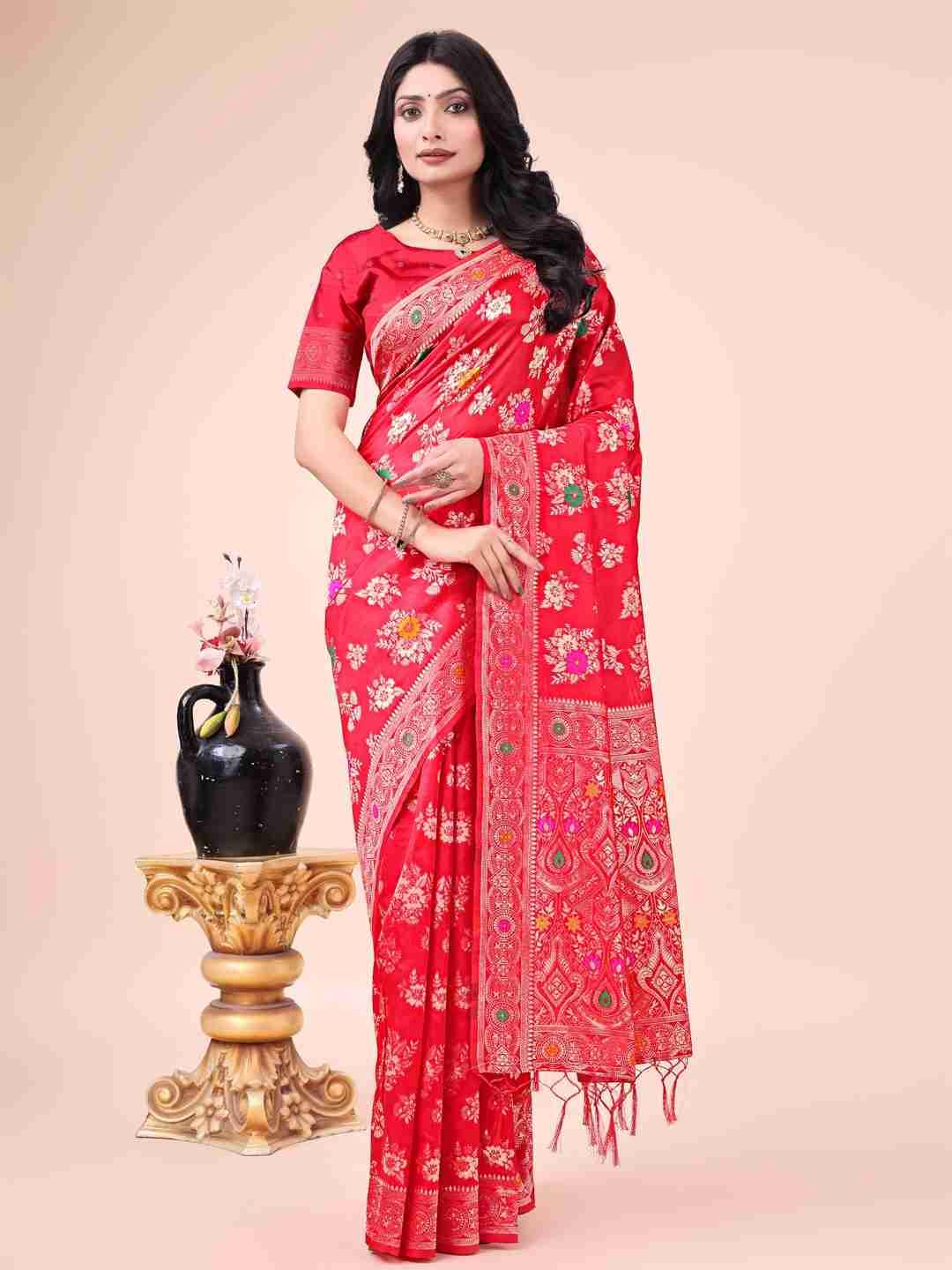 Banarasi Silk By Fashid Wholesale 1001 To 1003 Series Indian Traditional Wear Collection Beautiful Stylish Fancy Colorful Party Wear & Occasional Wear Banarasi Silk Sarees At Wholesale Price