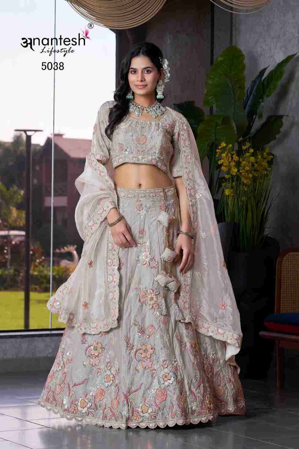 Occations Vol-10 By Anantesh 5035 To 5040 Series Beautiful Colorful Fancy Wedding Collection Occasional Wear & Party Wear Silk Lehengas At Wholesale Price